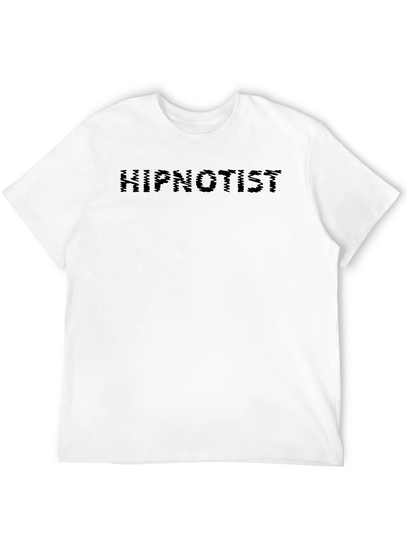 Hipnotist Graphic Tee - Black Cotton T-Shirt