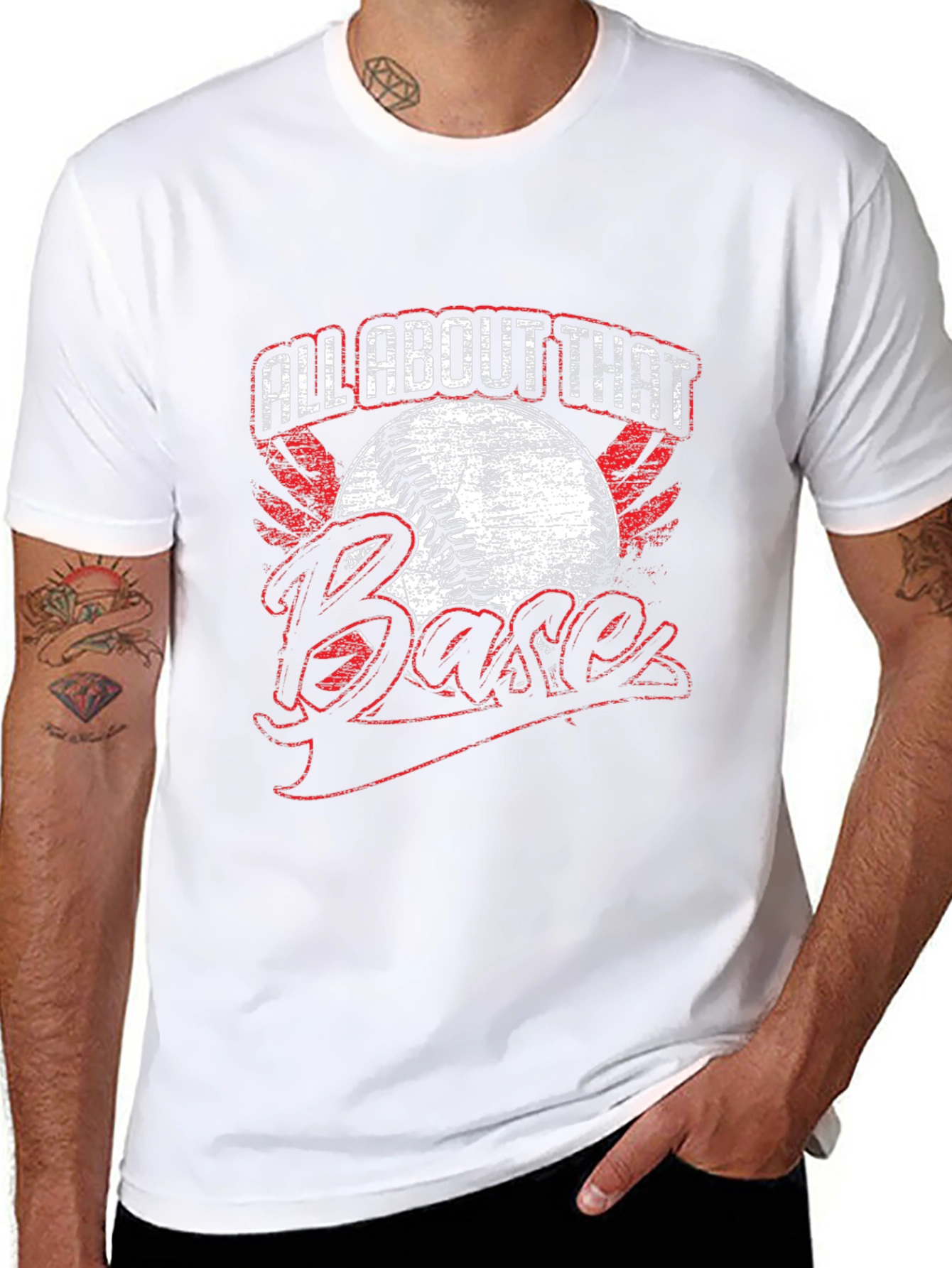 All About That Bases Baseball T-Shirt