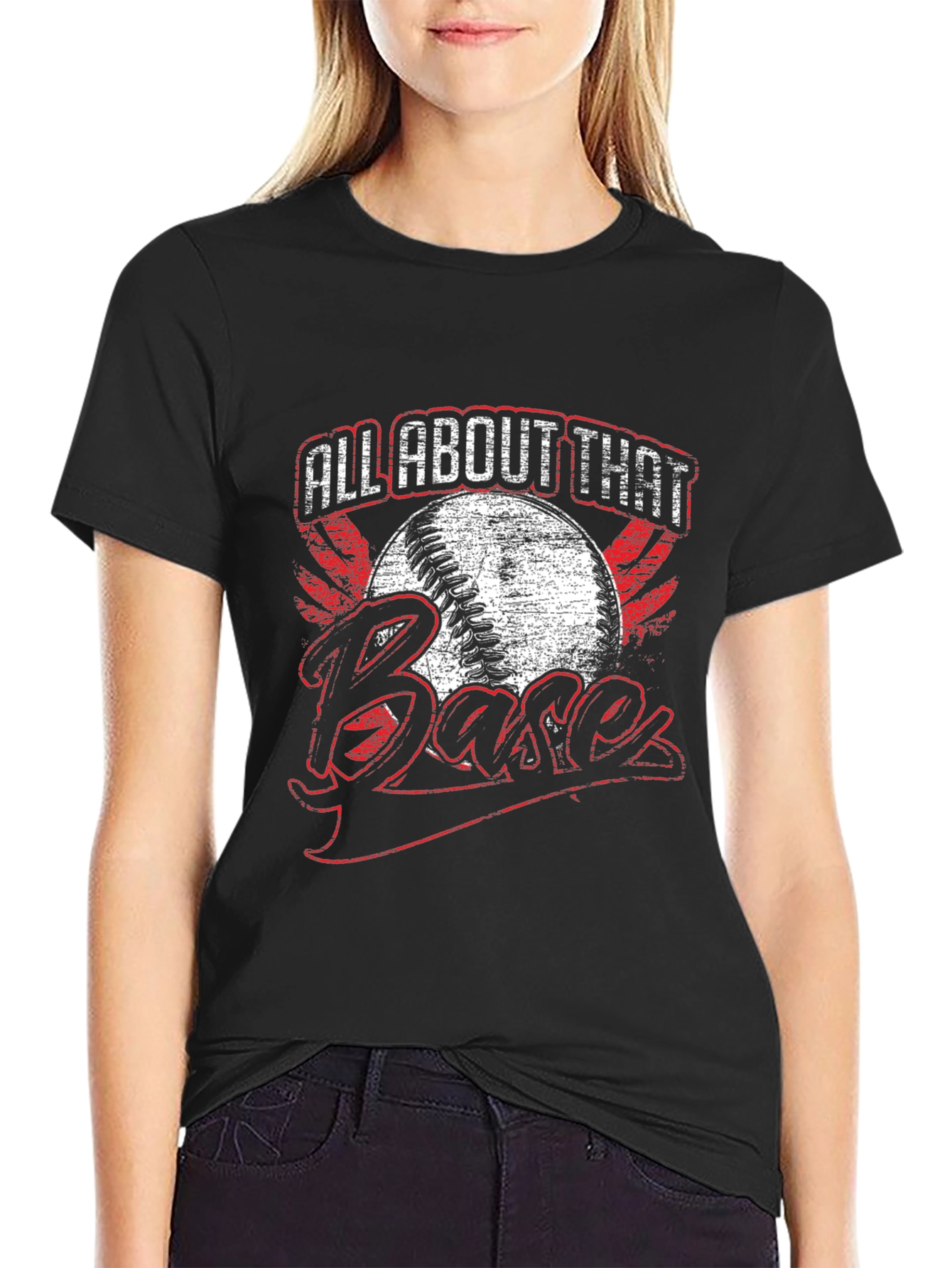 All About That Bases Baseball T-Shirt