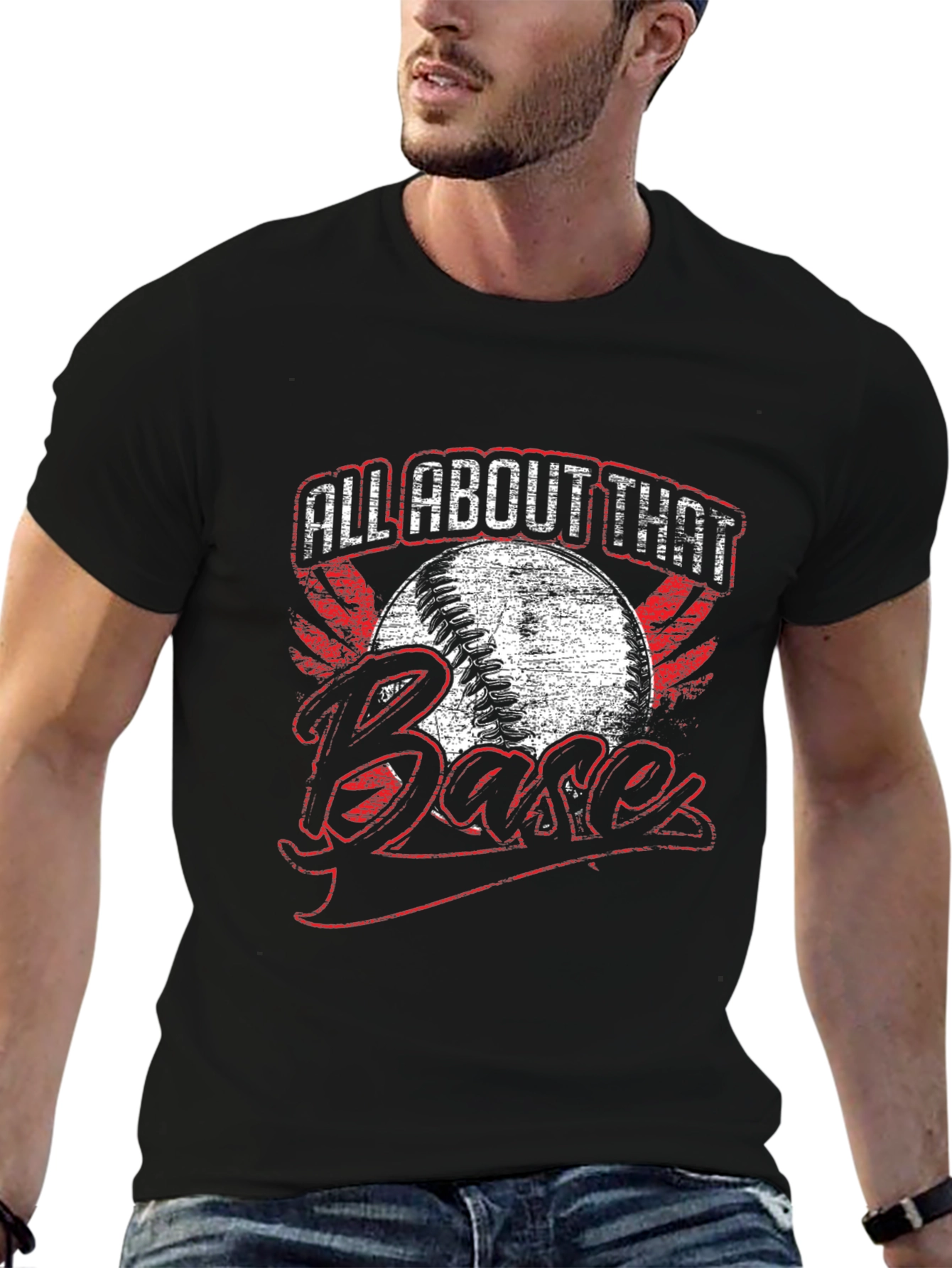 All About That Bases Baseball T-Shirt