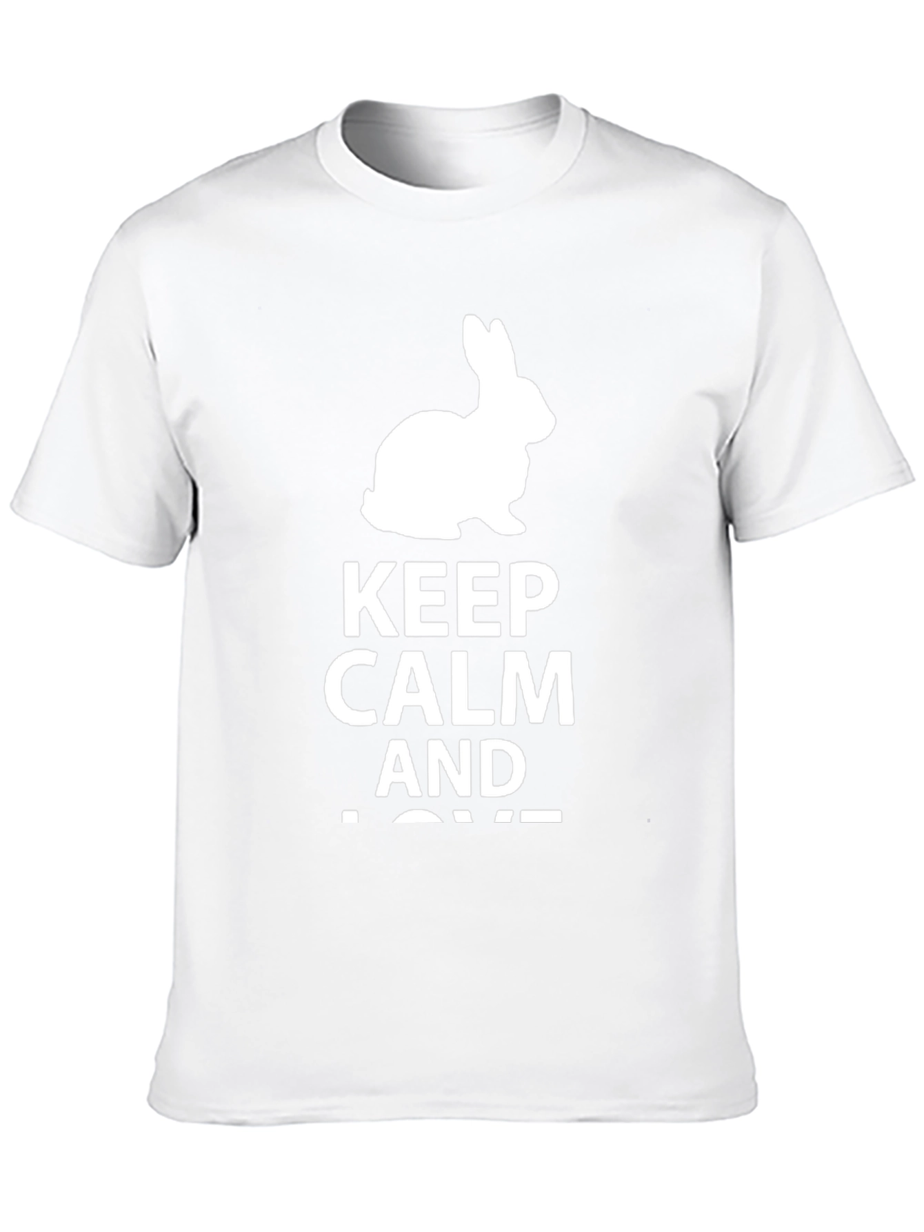 Keep Calm Rabbit Graphic Tee