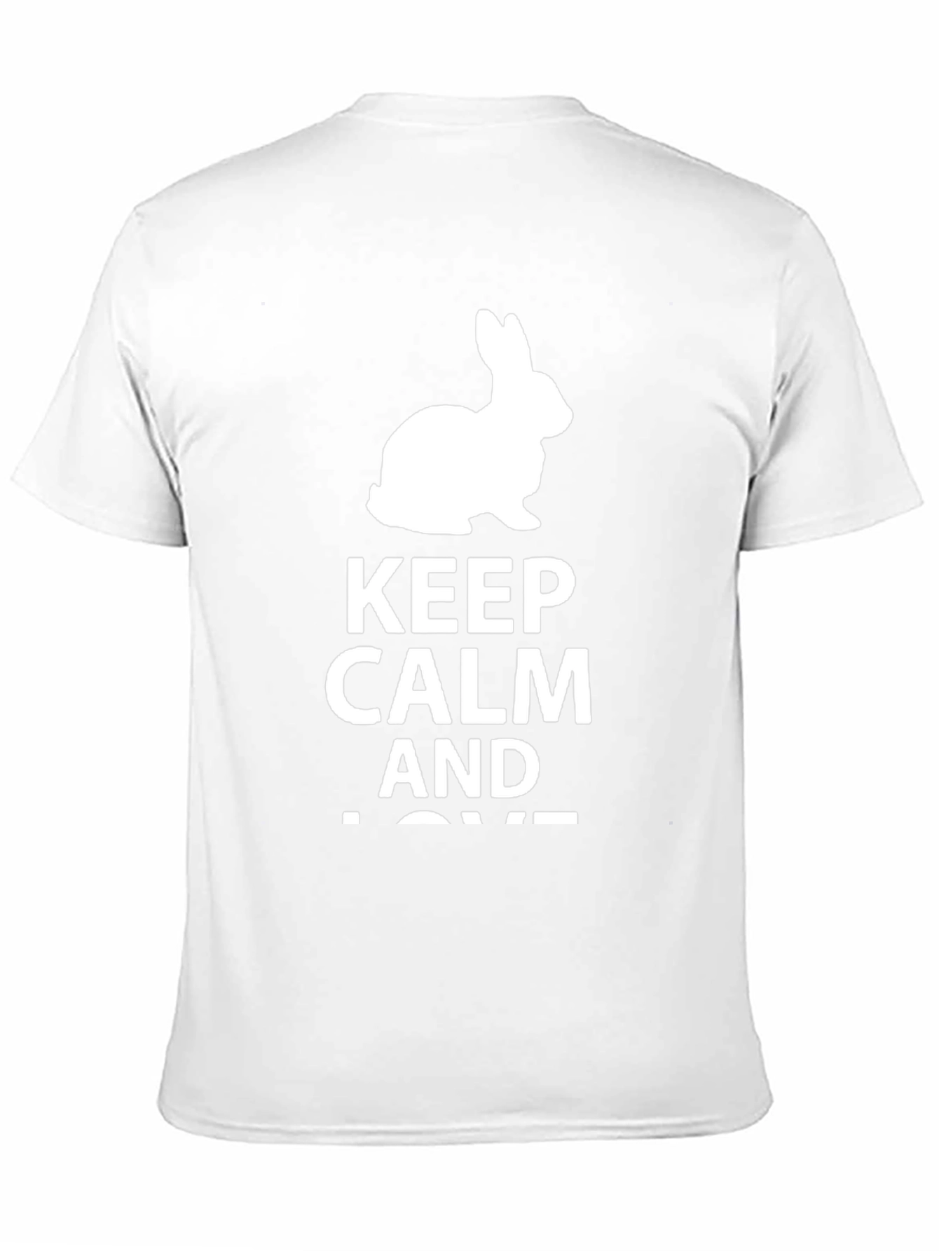 Keep Calm Rabbit Graphic Tee