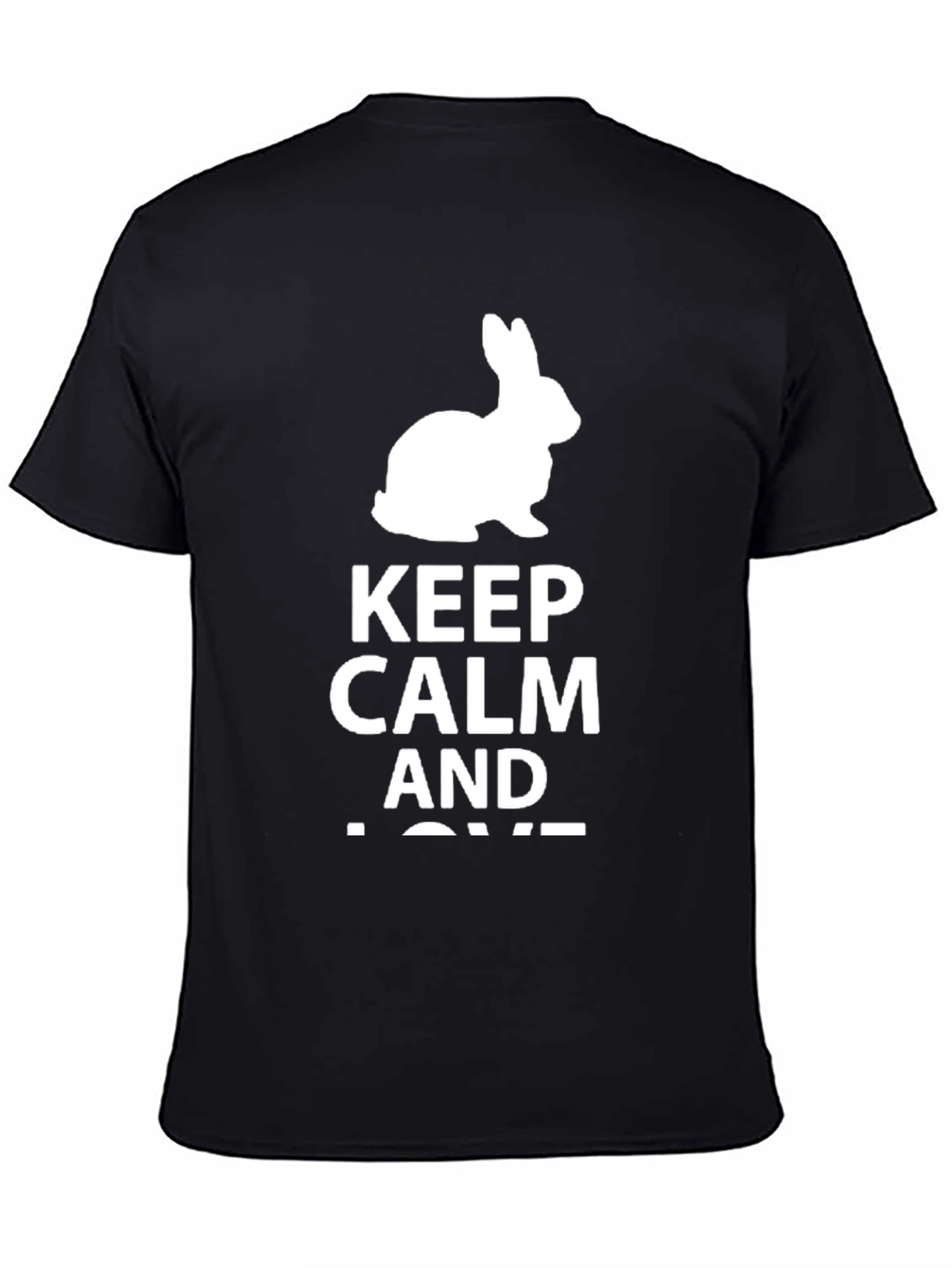 Keep Calm Rabbit Graphic Tee