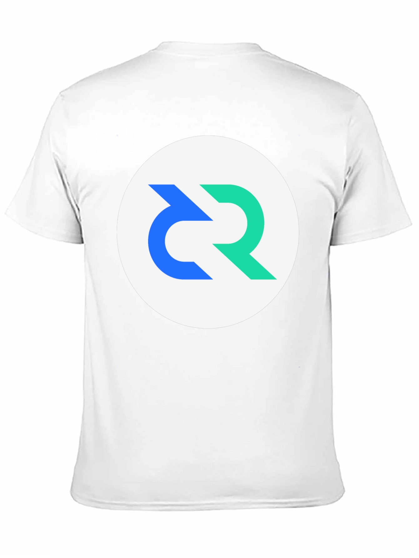 Modern Graphic Tee - Circular Logo Design
