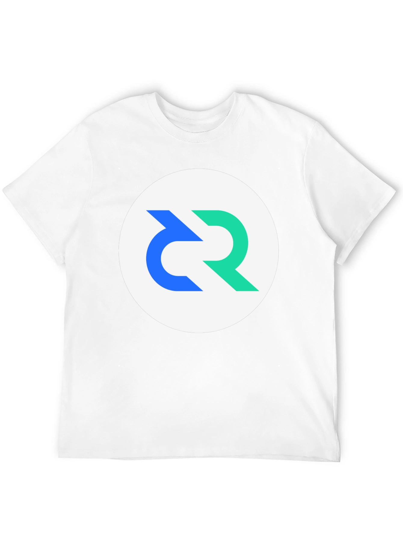Modern Graphic Tee - Circular Logo Design