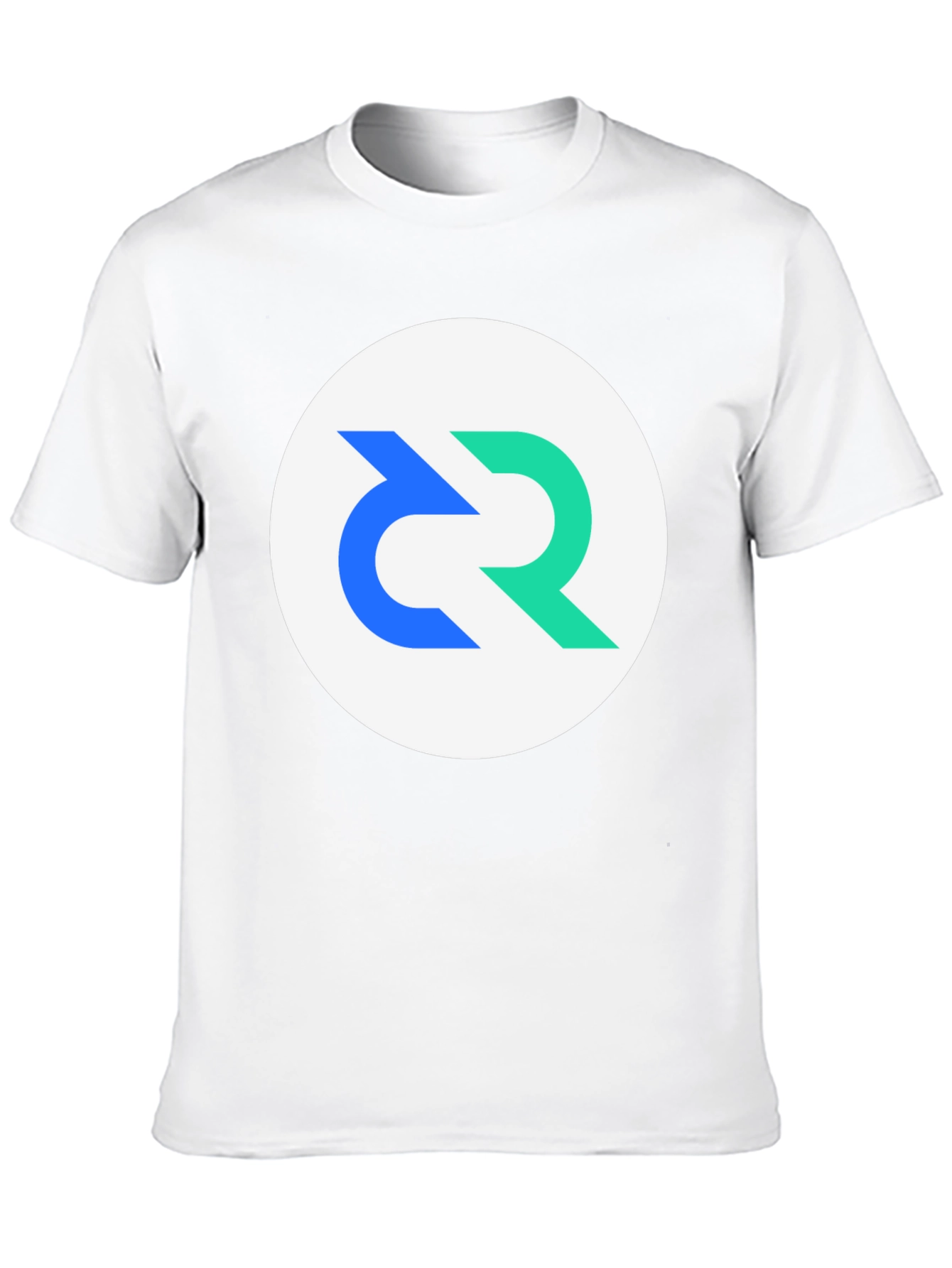 Modern Graphic Tee - Circular Logo Design