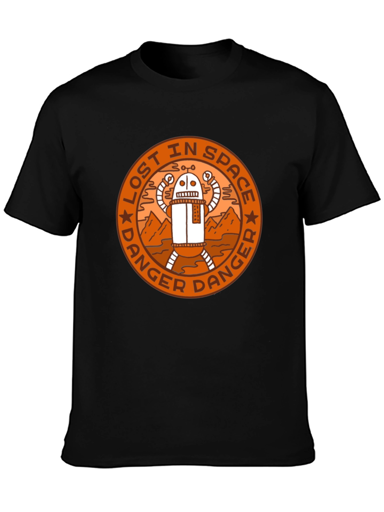 Lost in Space Danger Robot Graphic T-Shirt