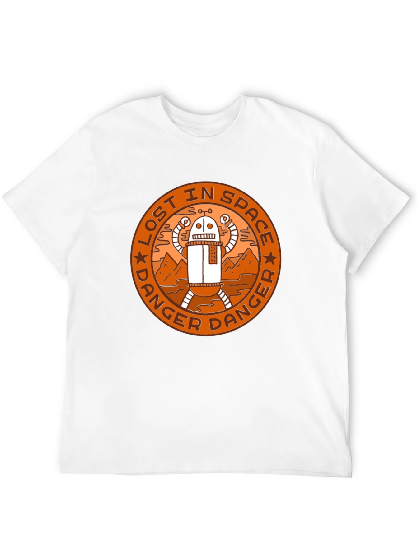 Lost in Space Danger Robot Graphic T-Shirt