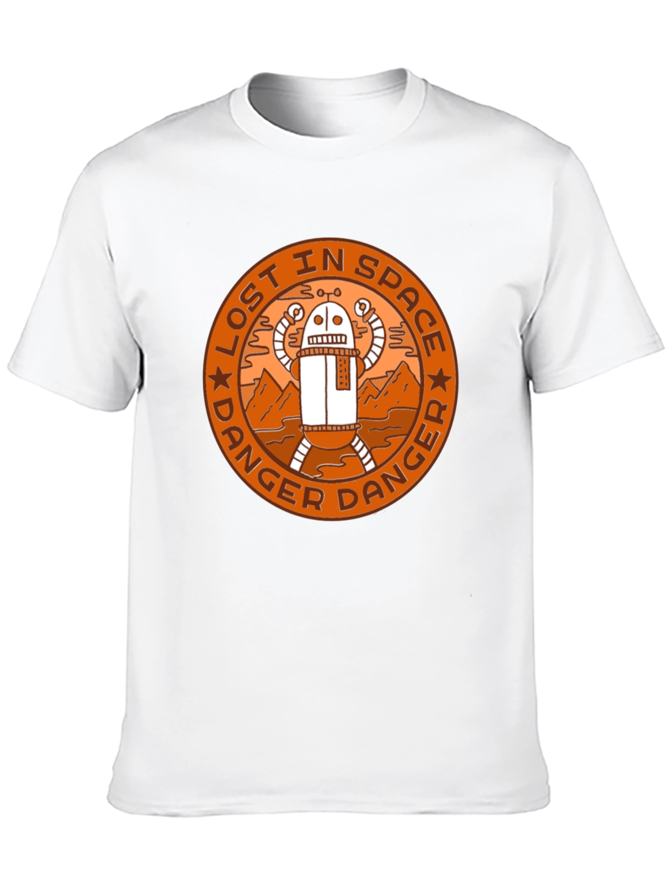 Lost in Space Danger Robot Graphic T-Shirt