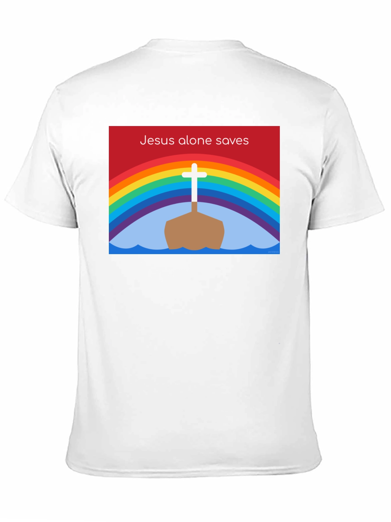 Jesus Saves Graphic Tee | Christian Faith Shirt