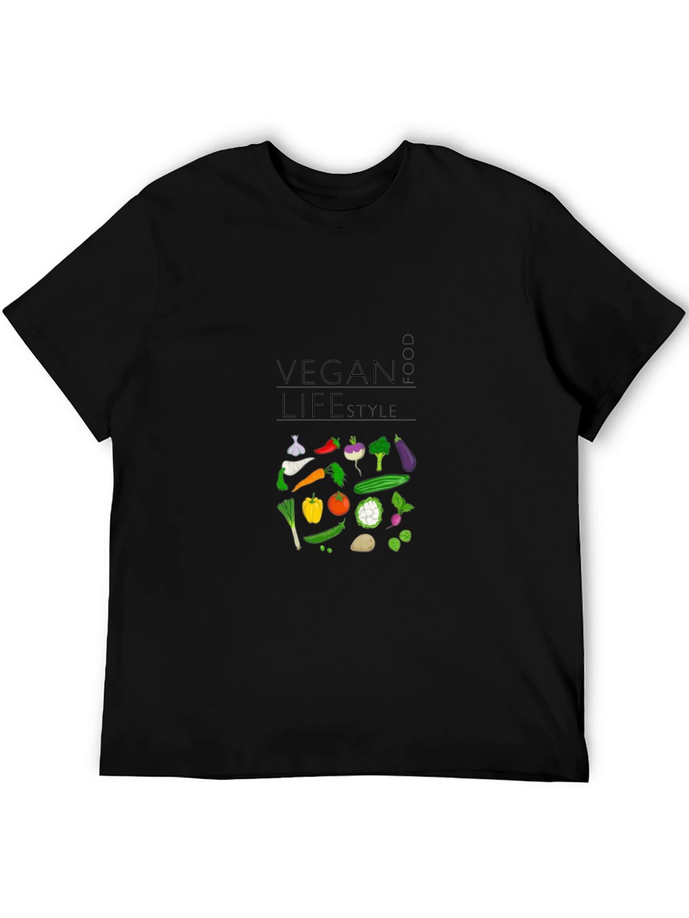 Vegan Lifestyle T-Shirt - Food & Style
