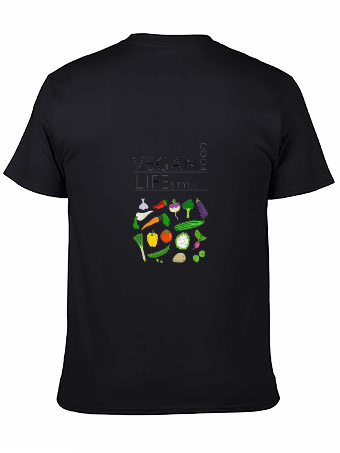 Vegan Lifestyle T-Shirt - Food & Style