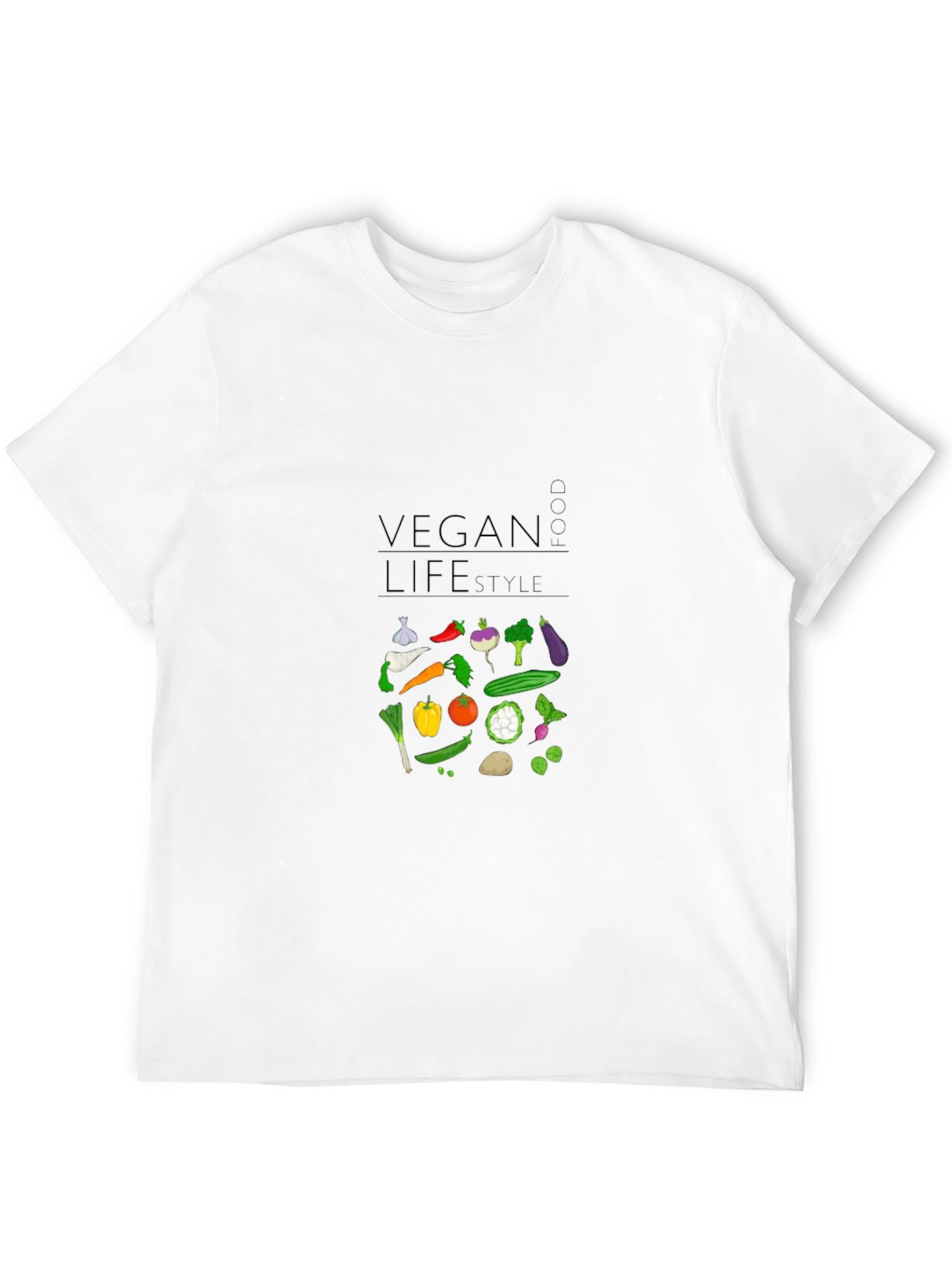 Vegan Lifestyle T-Shirt - Food & Style