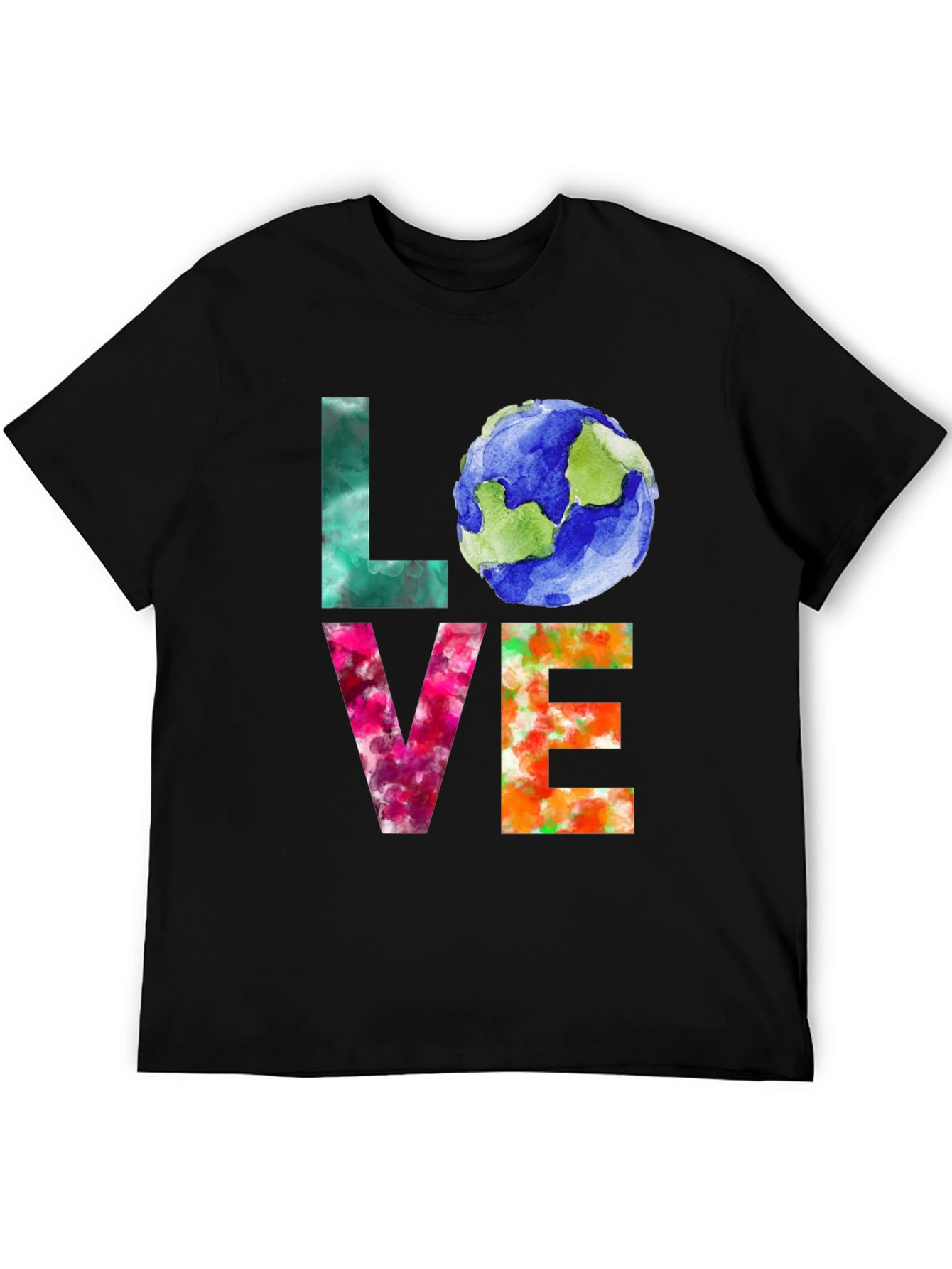 Earth Day Love Graphic Tee - Eco Friendly