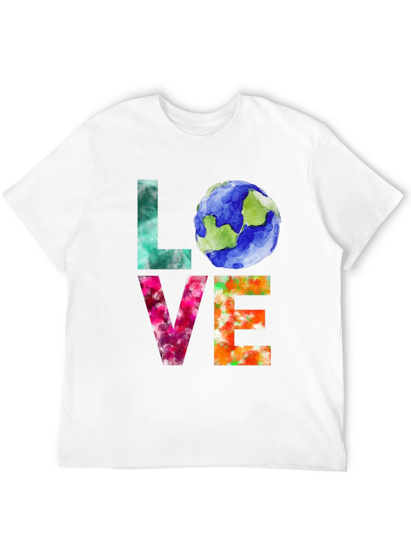 Earth Day Love Graphic Tee - Eco Friendly