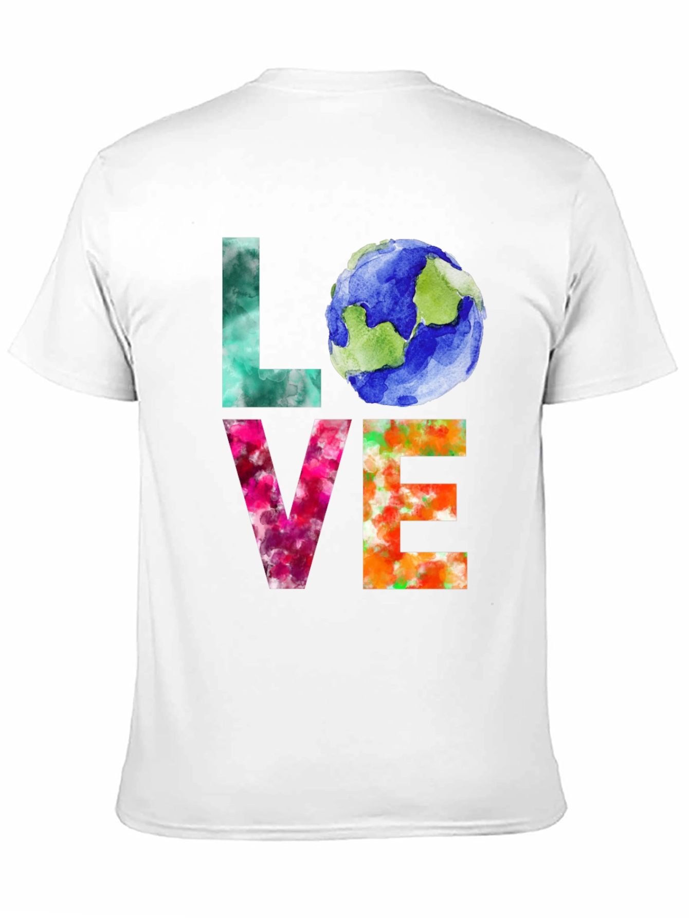 Earth Day Love Graphic Tee - Eco Friendly