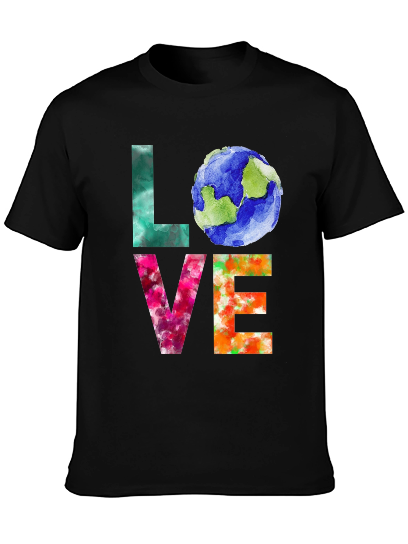 Earth Day Love Graphic Tee - Eco Friendly