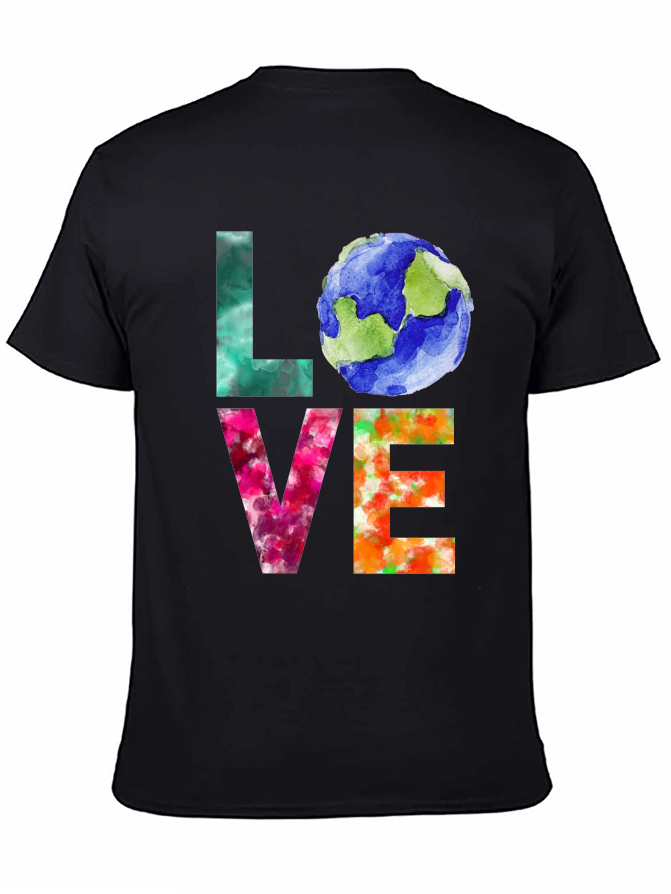 Earth Day Love Graphic Tee - Eco Friendly