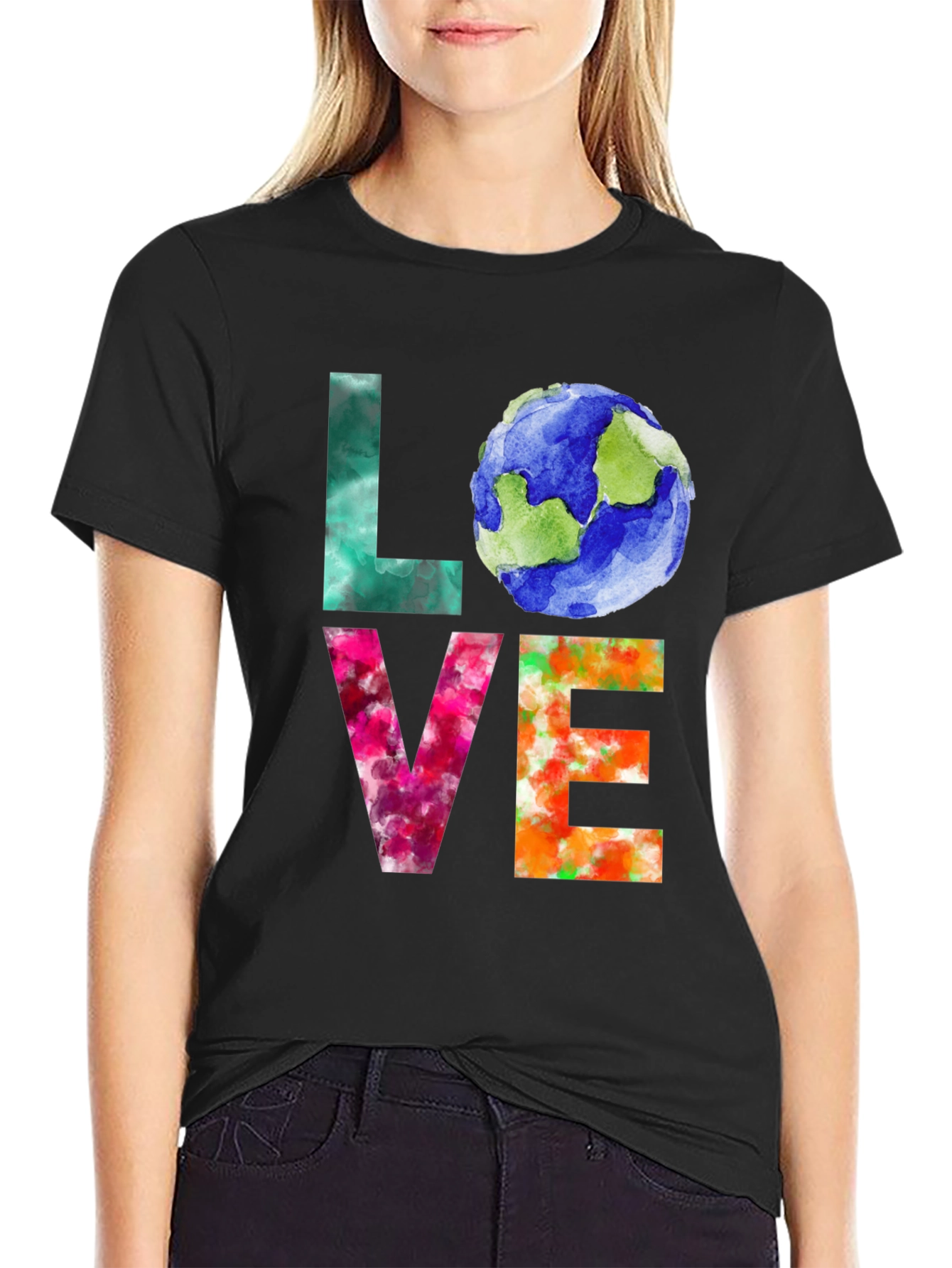 Earth Day Love Graphic Tee - Eco Friendly