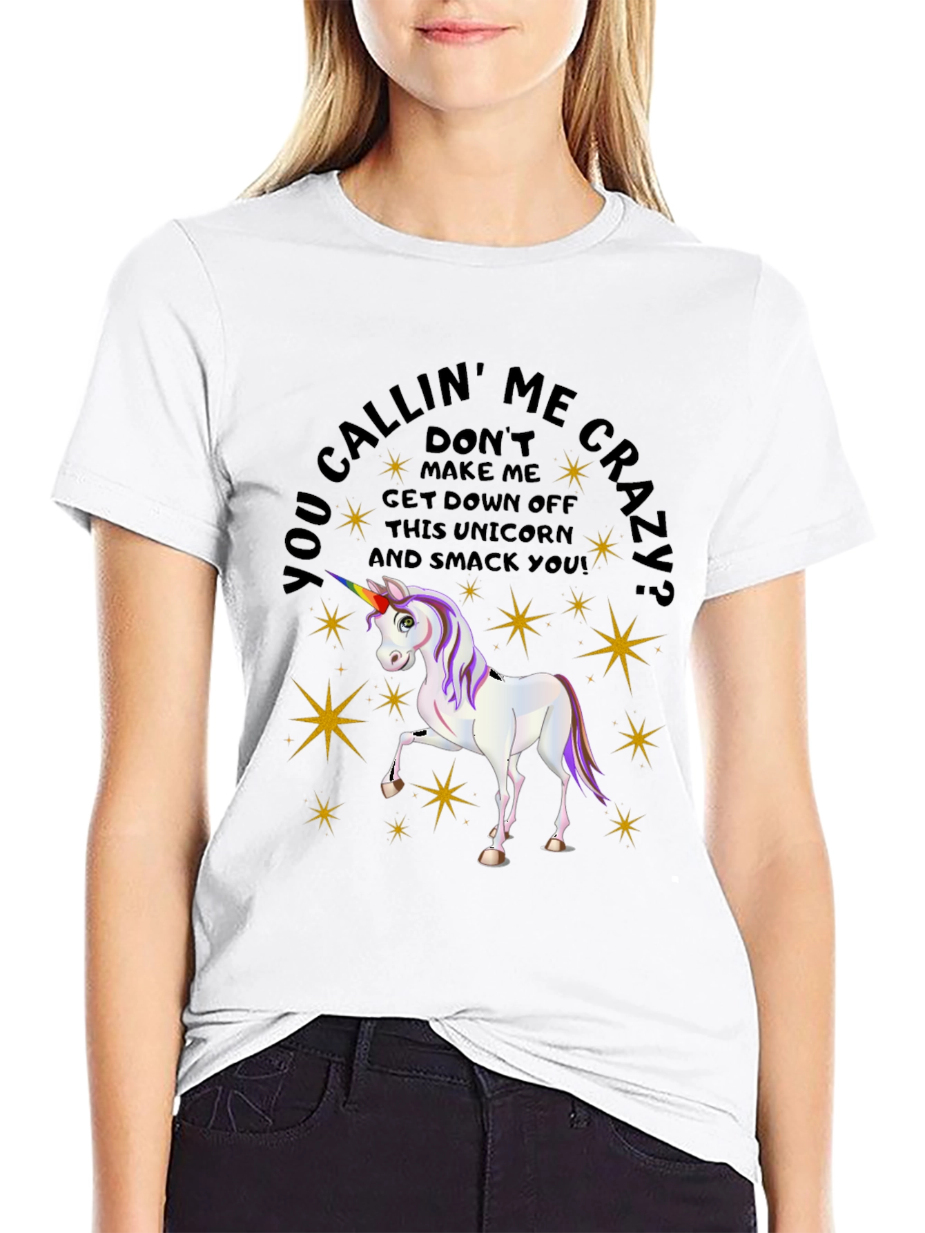 Unicorn Graphic Mens T-Shirt