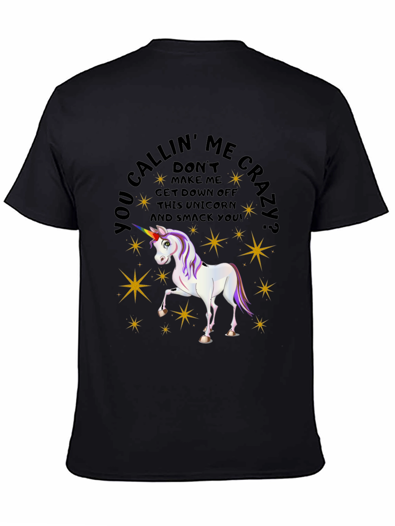 Unicorn Graphic Mens T-Shirt