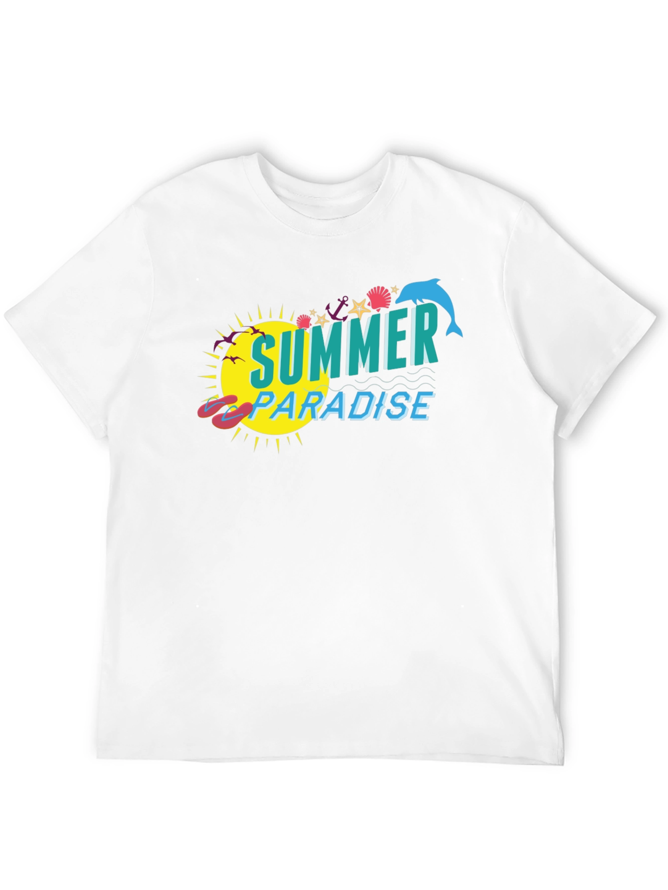 Summer Paradise Graphic Tee - Vacation Vibes
