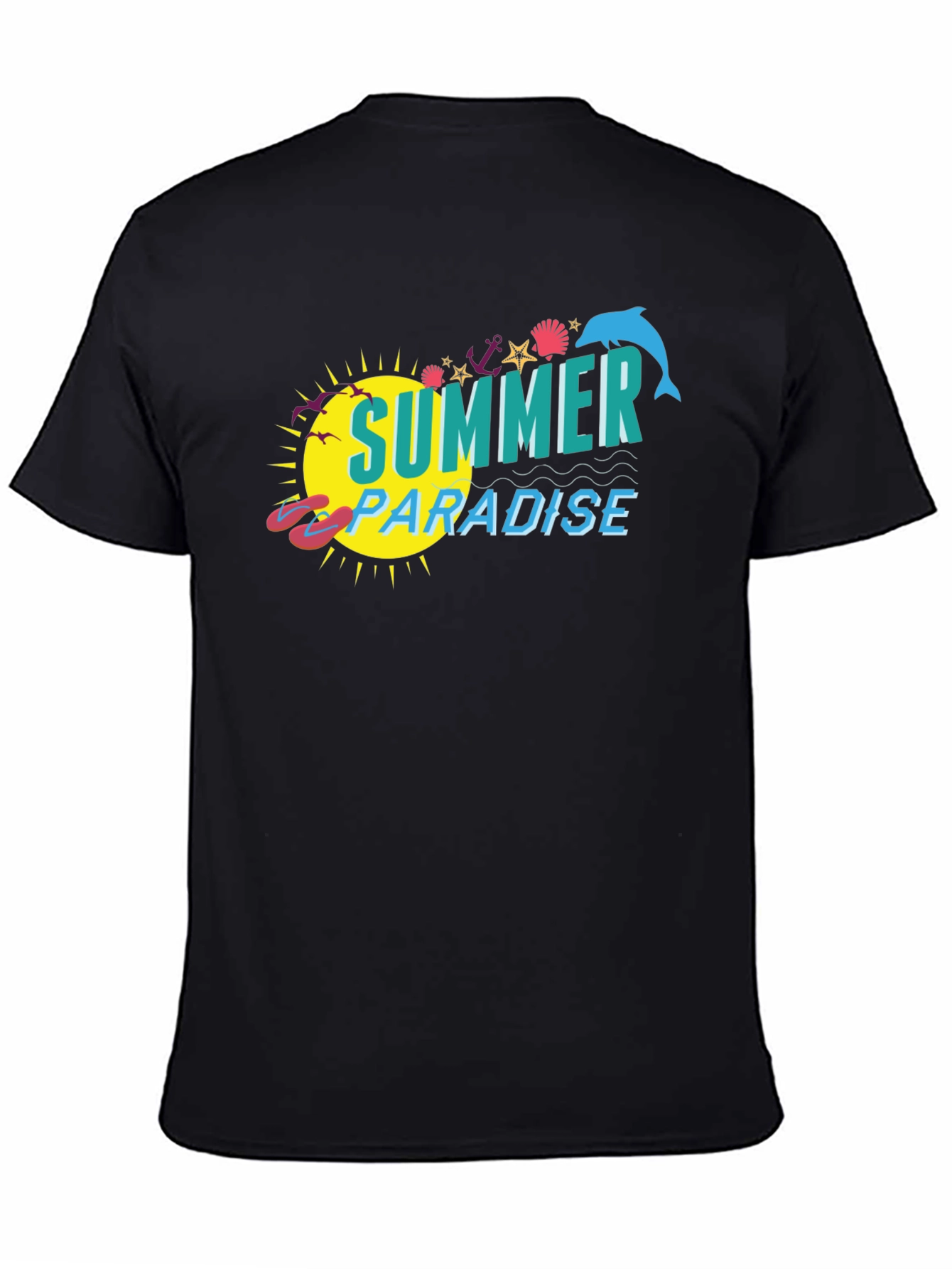 Summer Paradise Graphic Tee - Vacation Vibes