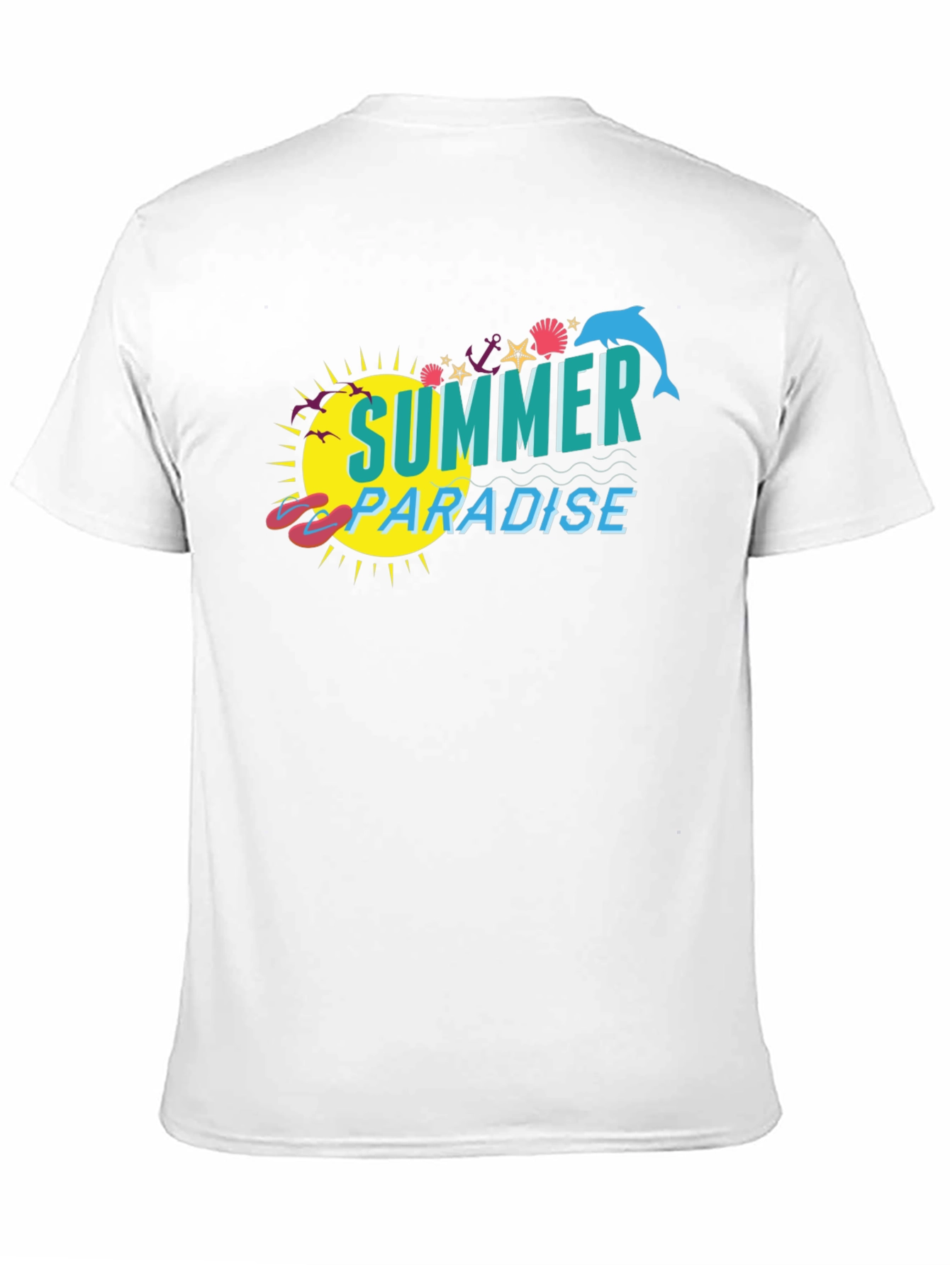 Summer Paradise Graphic Tee - Vacation Vibes