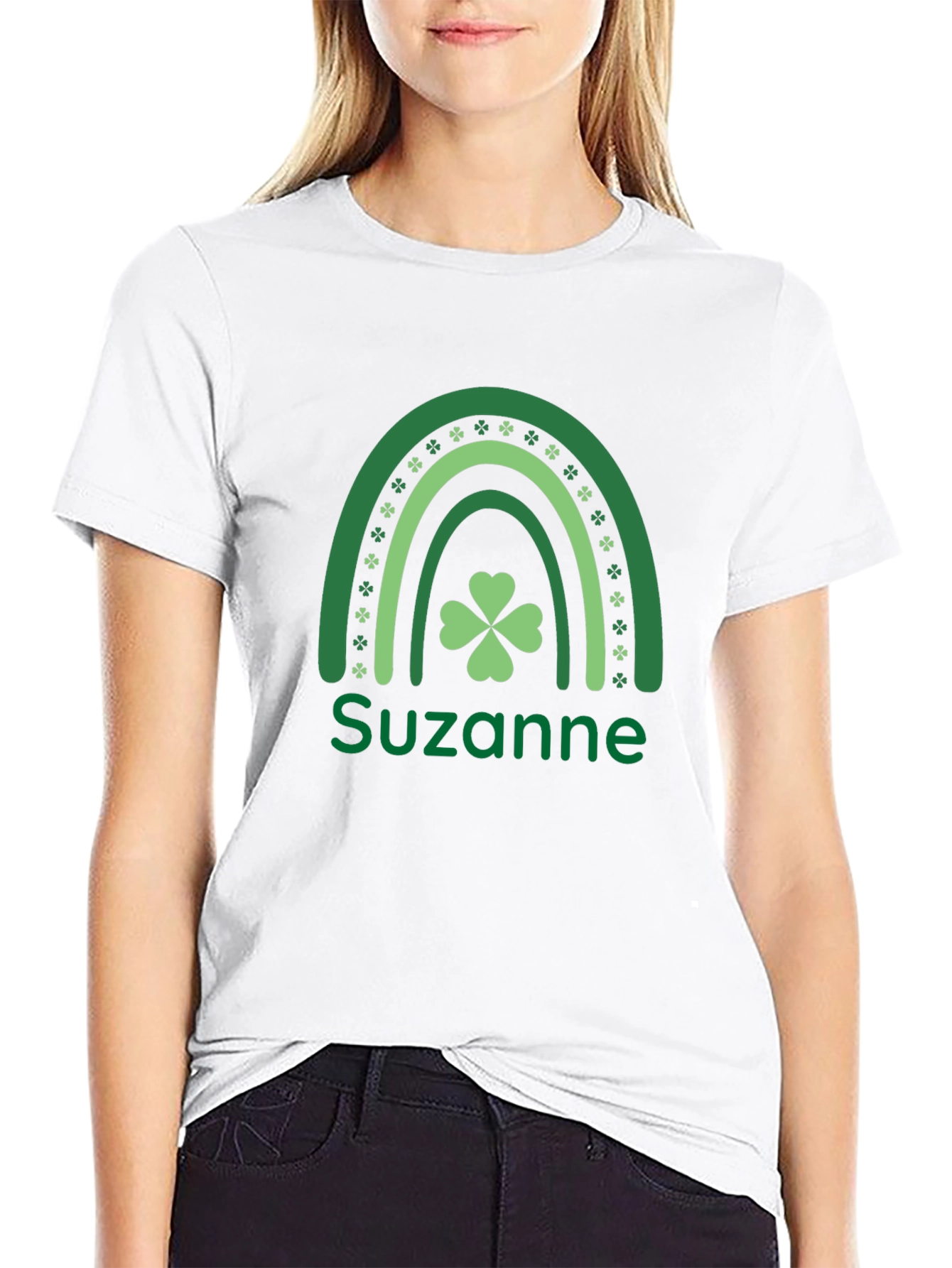 St. Patricks Day Shamrock Rainbow T-Shirt