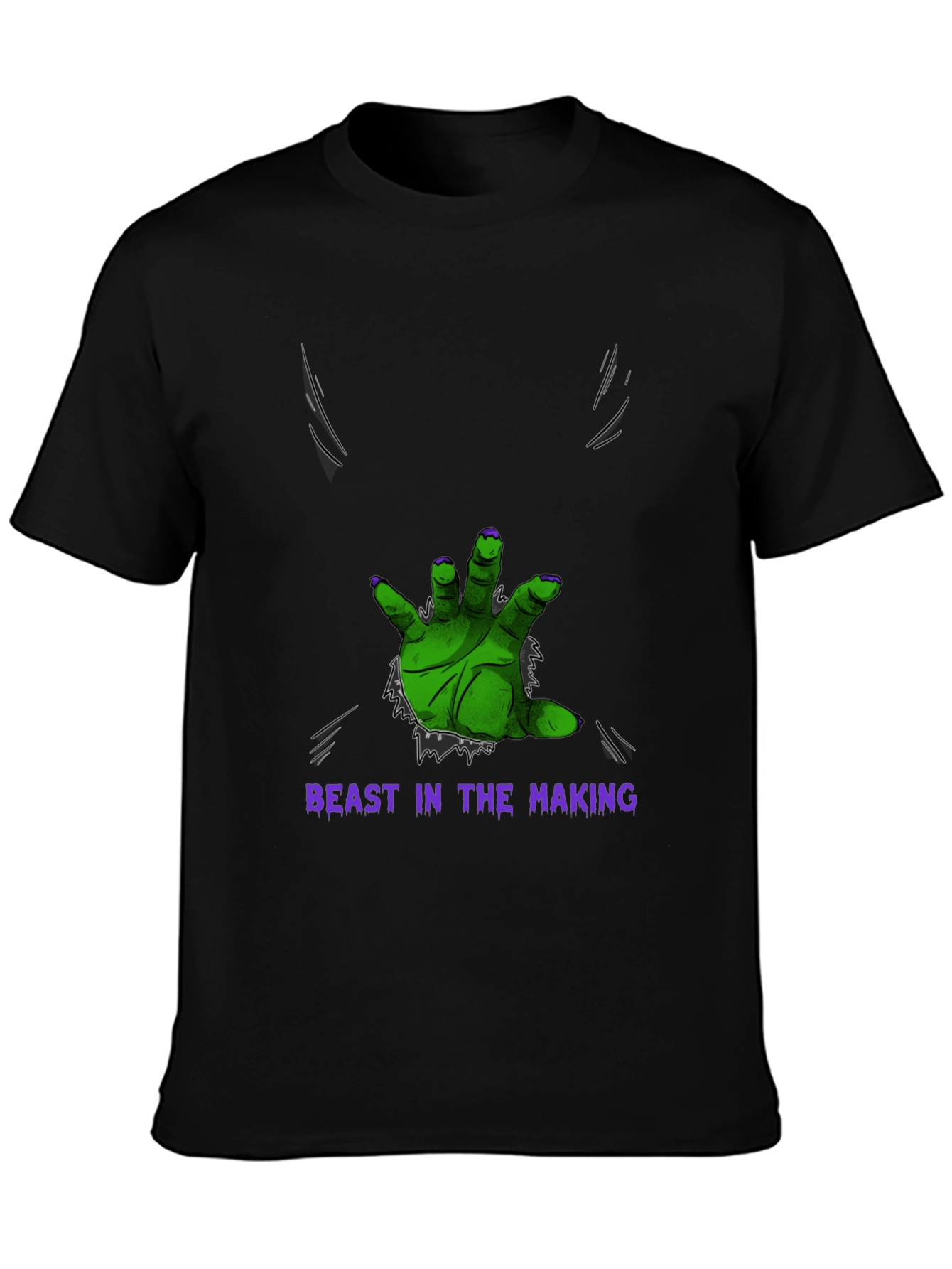 Beast in the Making Graphic Tee - Black