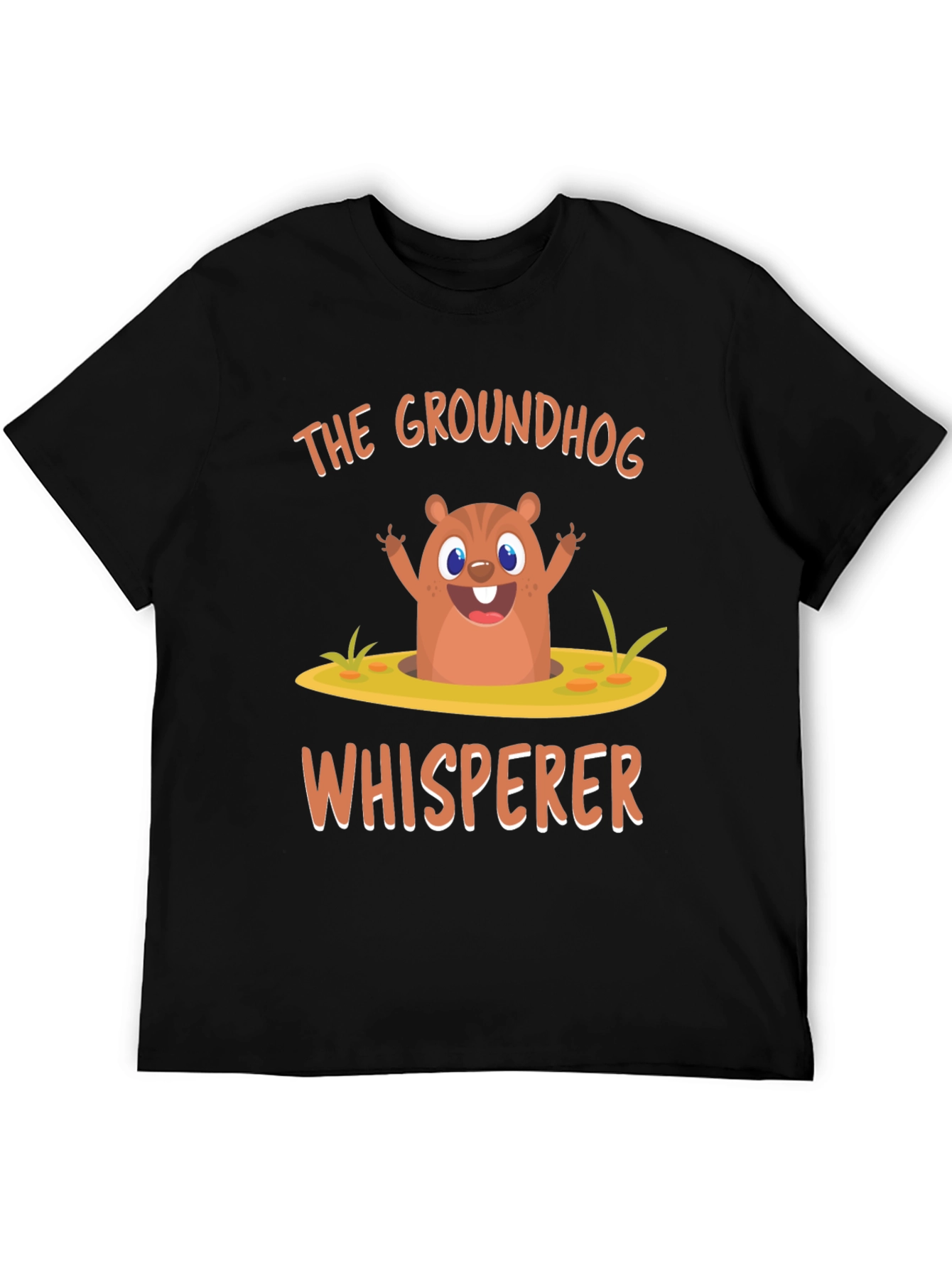 Groundhog Whisperer Graphic Tee - Cute Animal T-Shirt