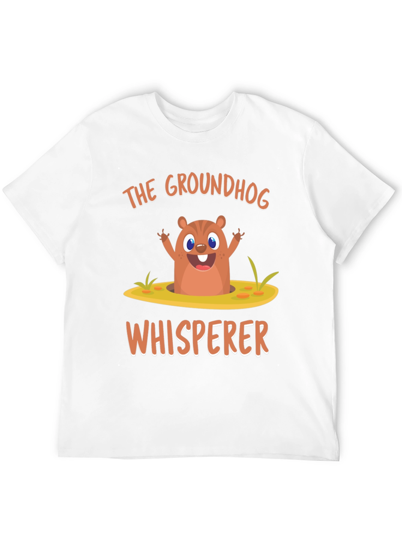 Groundhog Whisperer Graphic Tee - Cute Animal T-Shirt