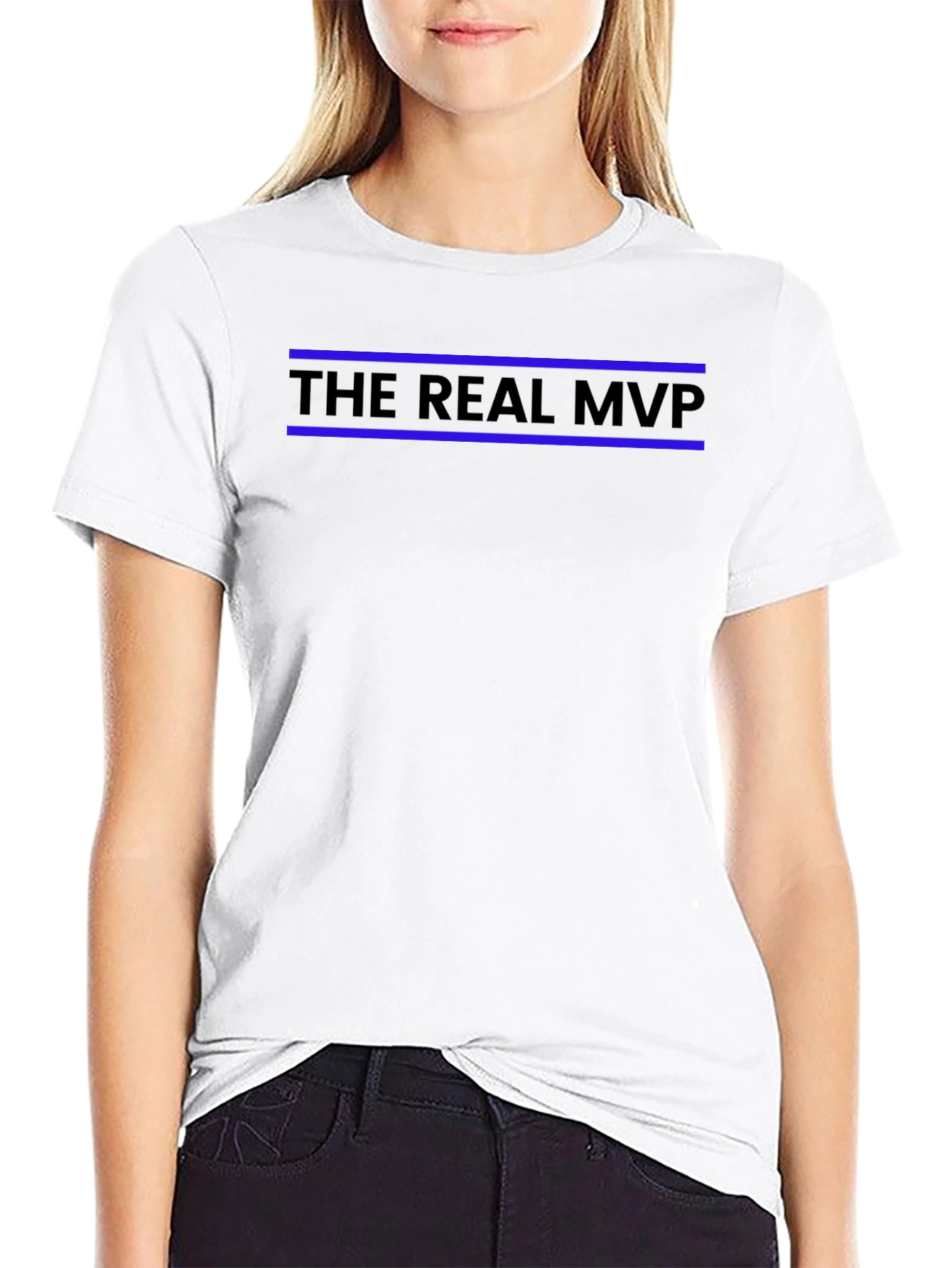 The Real MVP T-Shirt - Stylish Cotton Tee