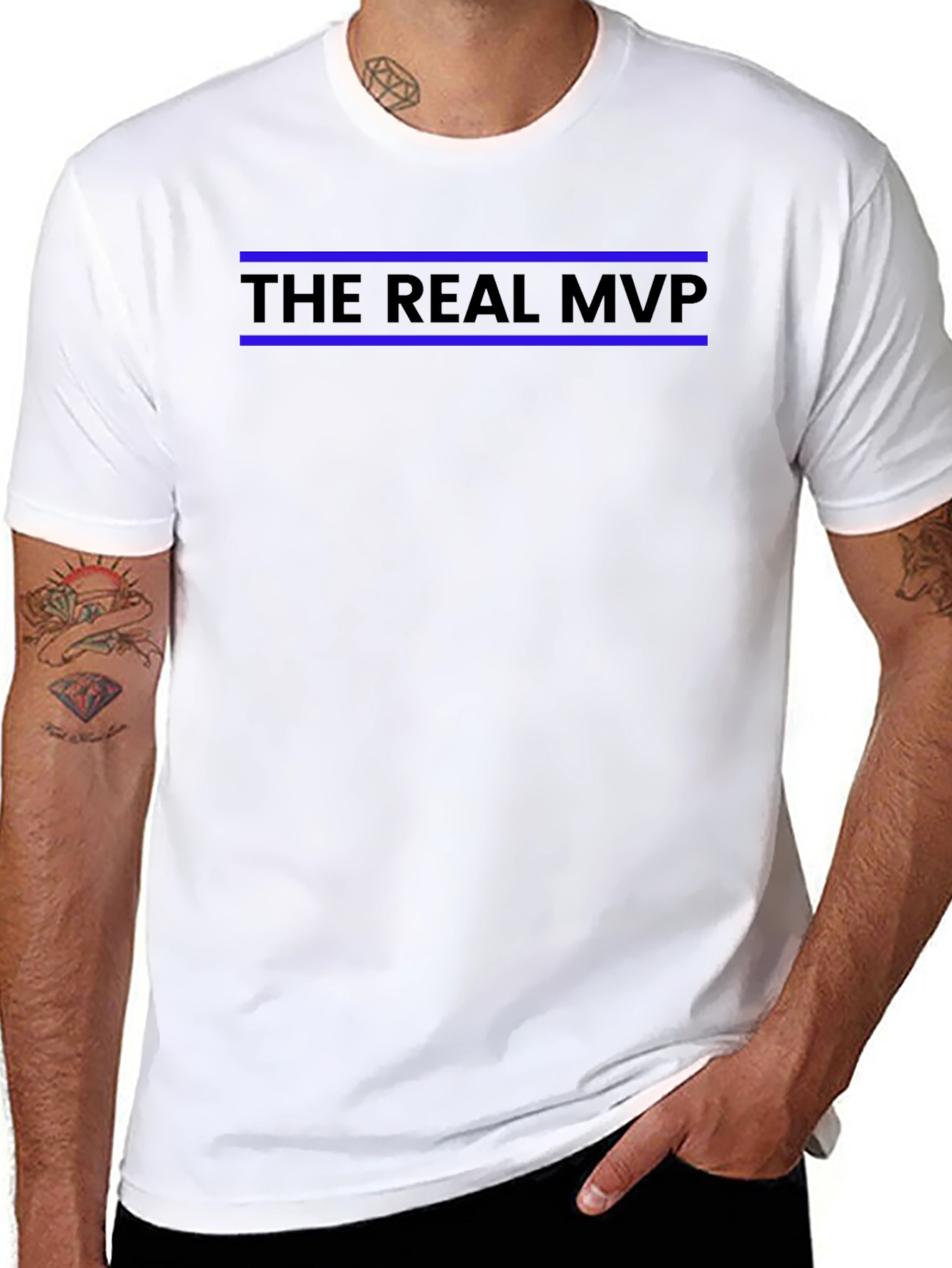 The Real MVP T-Shirt - Stylish Cotton Tee