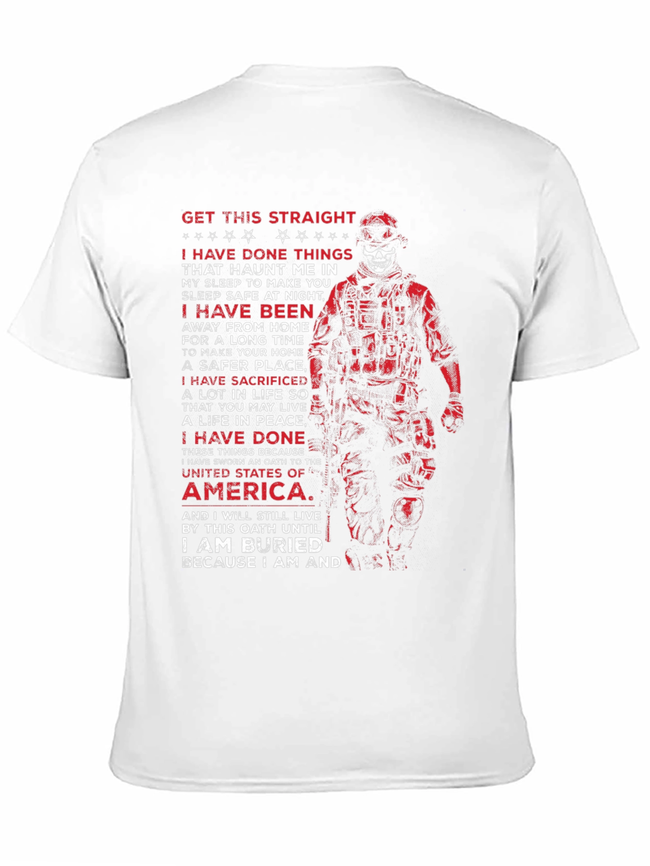 American Patriot T-Shirt: Oath Keeper Graphic Tee