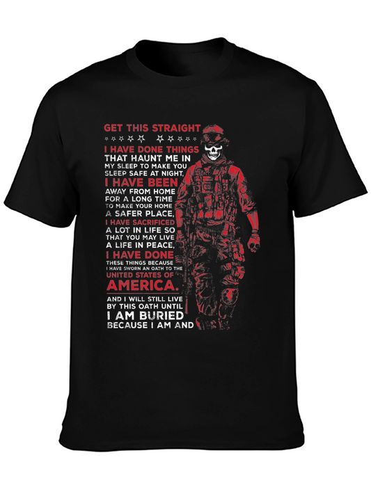 American Patriot T-Shirt: Oath Keeper Graphic Tee