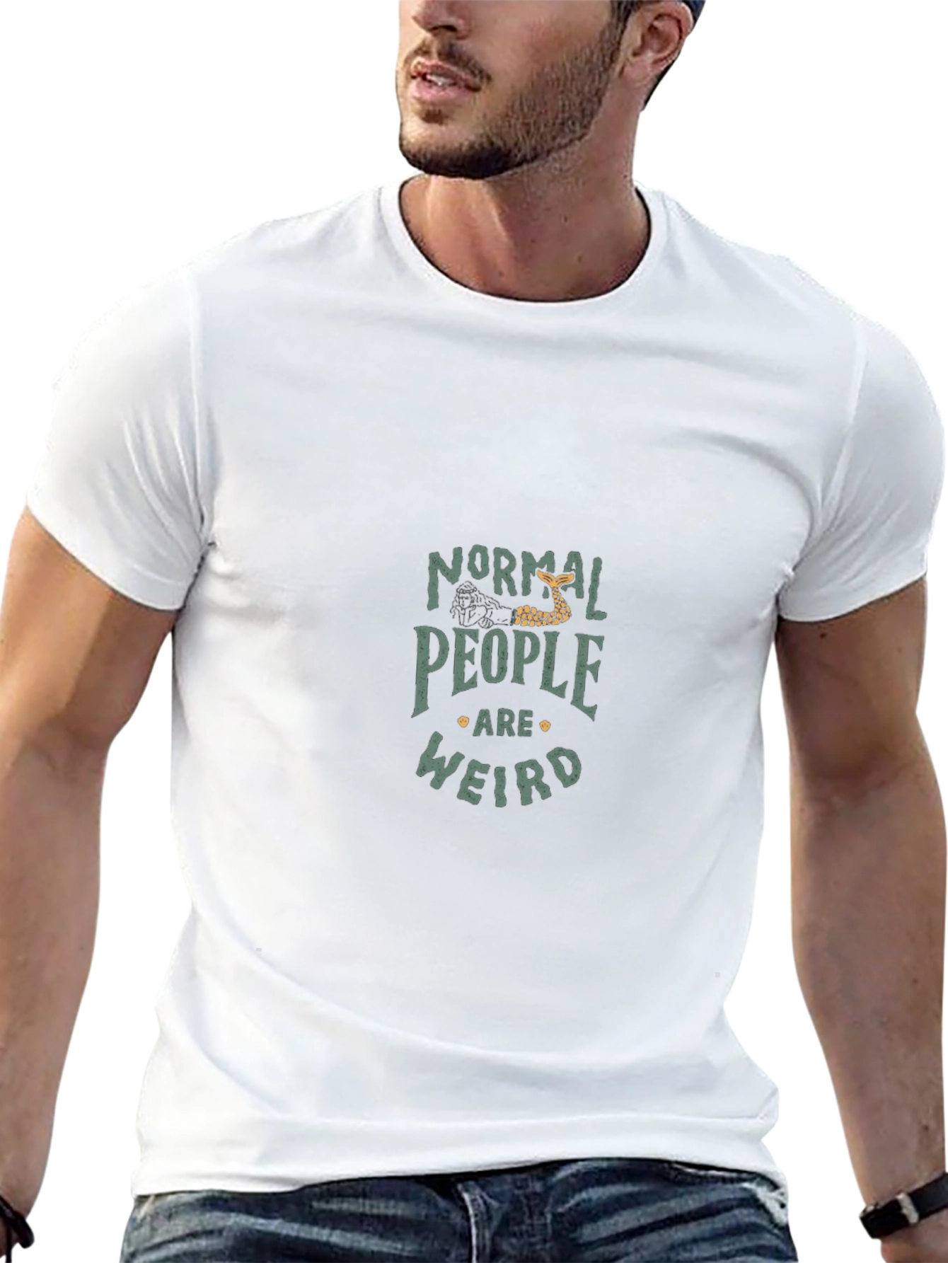 Normal People Are Weird Graphic T-Shirt