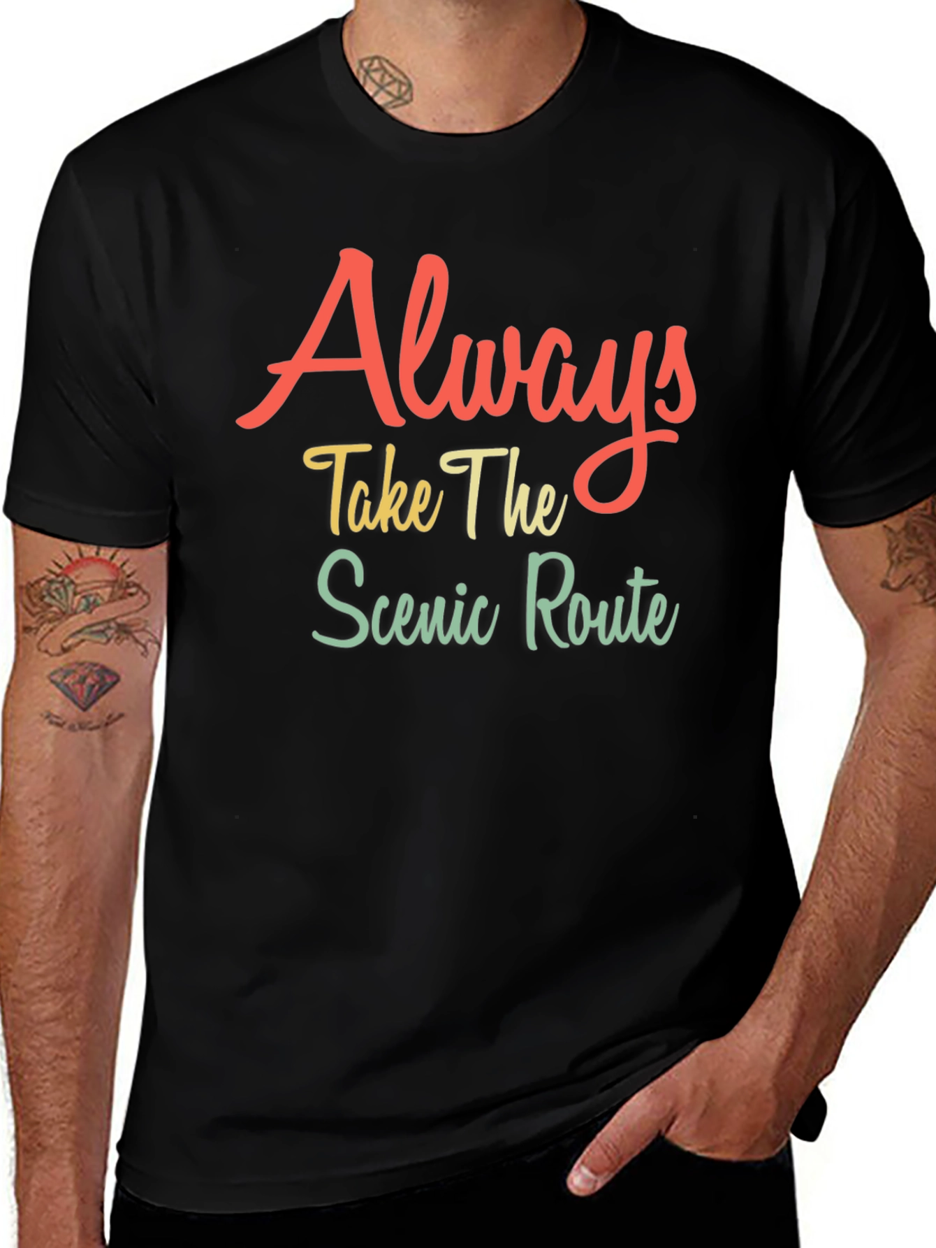Scenic Route Graphic Tee - Adventure T-Shirt