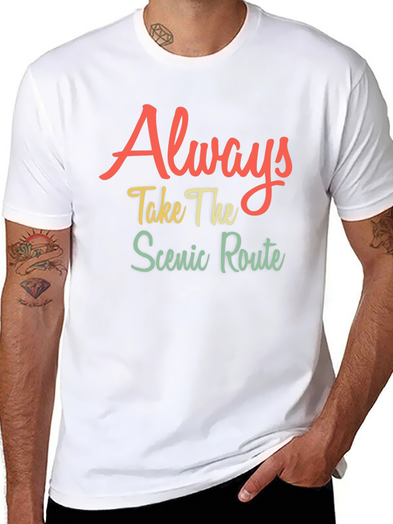 Scenic Route Graphic Tee - Adventure T-Shirt