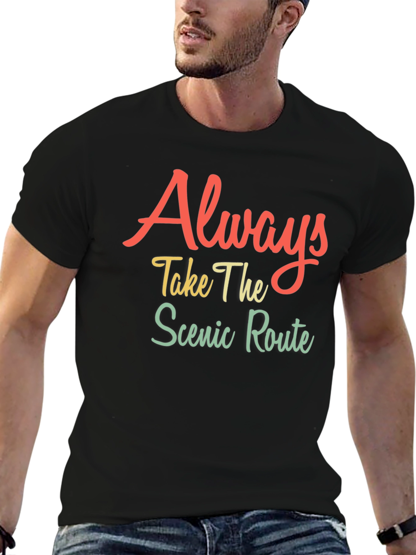Scenic Route Graphic Tee - Adventure T-Shirt