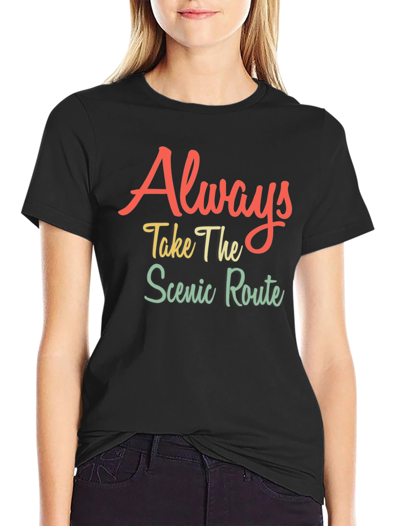 Scenic Route Graphic Tee - Adventure T-Shirt