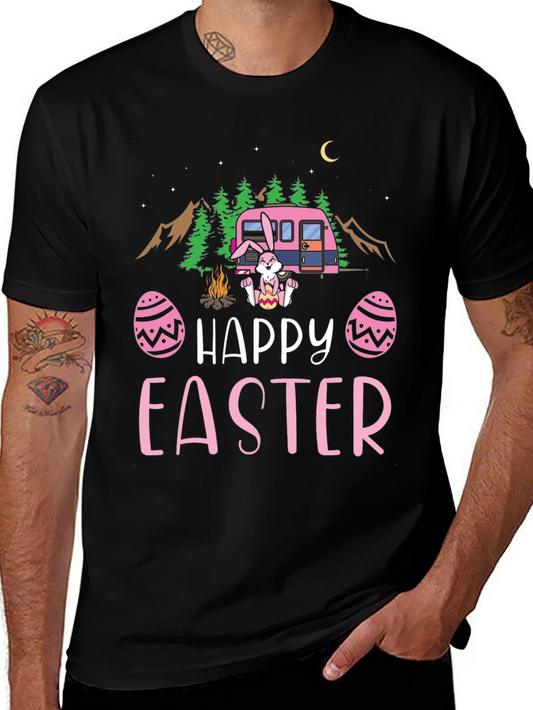 Happy Easter Camping T-Shirt