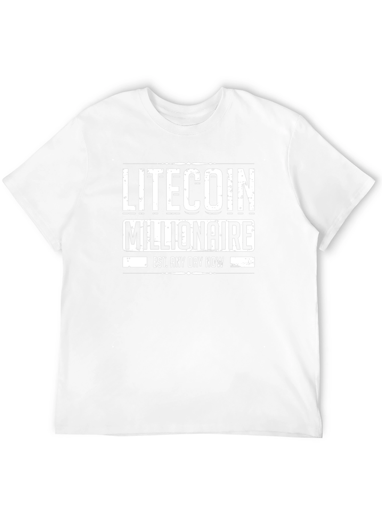 Litecoin Millionaire Black T-Shirt