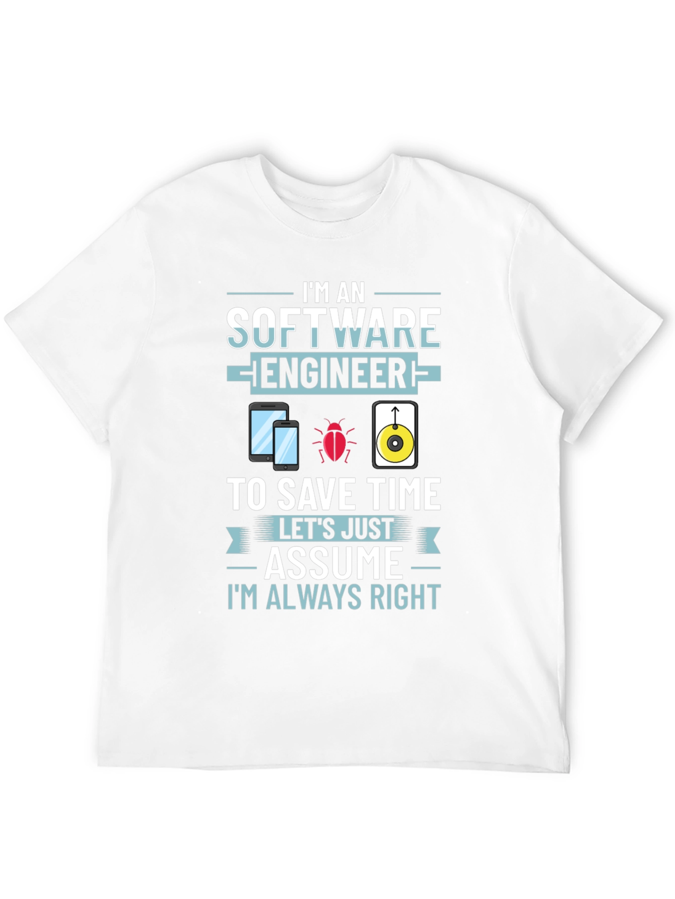 Software Engineer Novelty Graphic T-Shirt