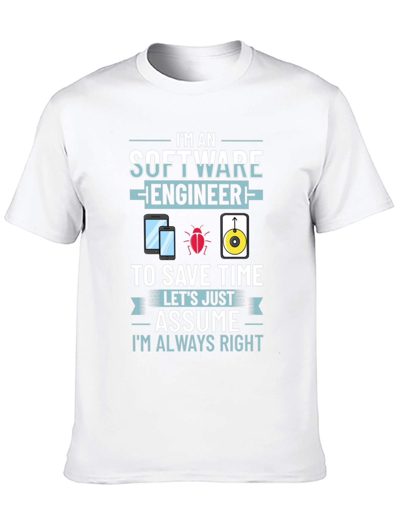 Software Engineer Novelty Graphic T-Shirt