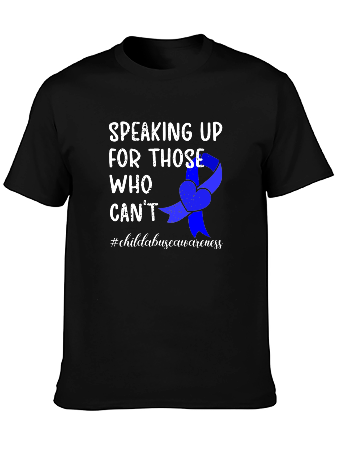 Child Abuse Awareness Ribbon T-Shirt