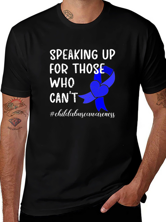 Child Abuse Awareness Ribbon T-Shirt