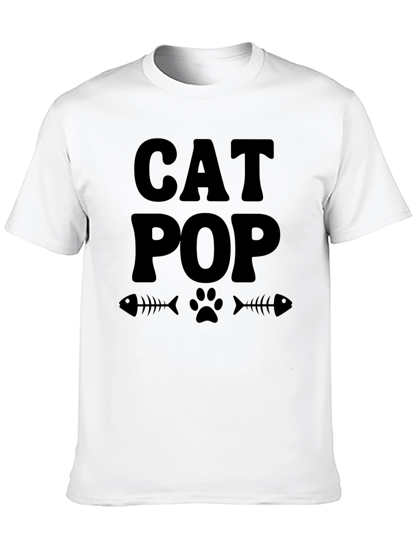 Cat Pop Graphic T-Shirt - Soft Cotton Tee