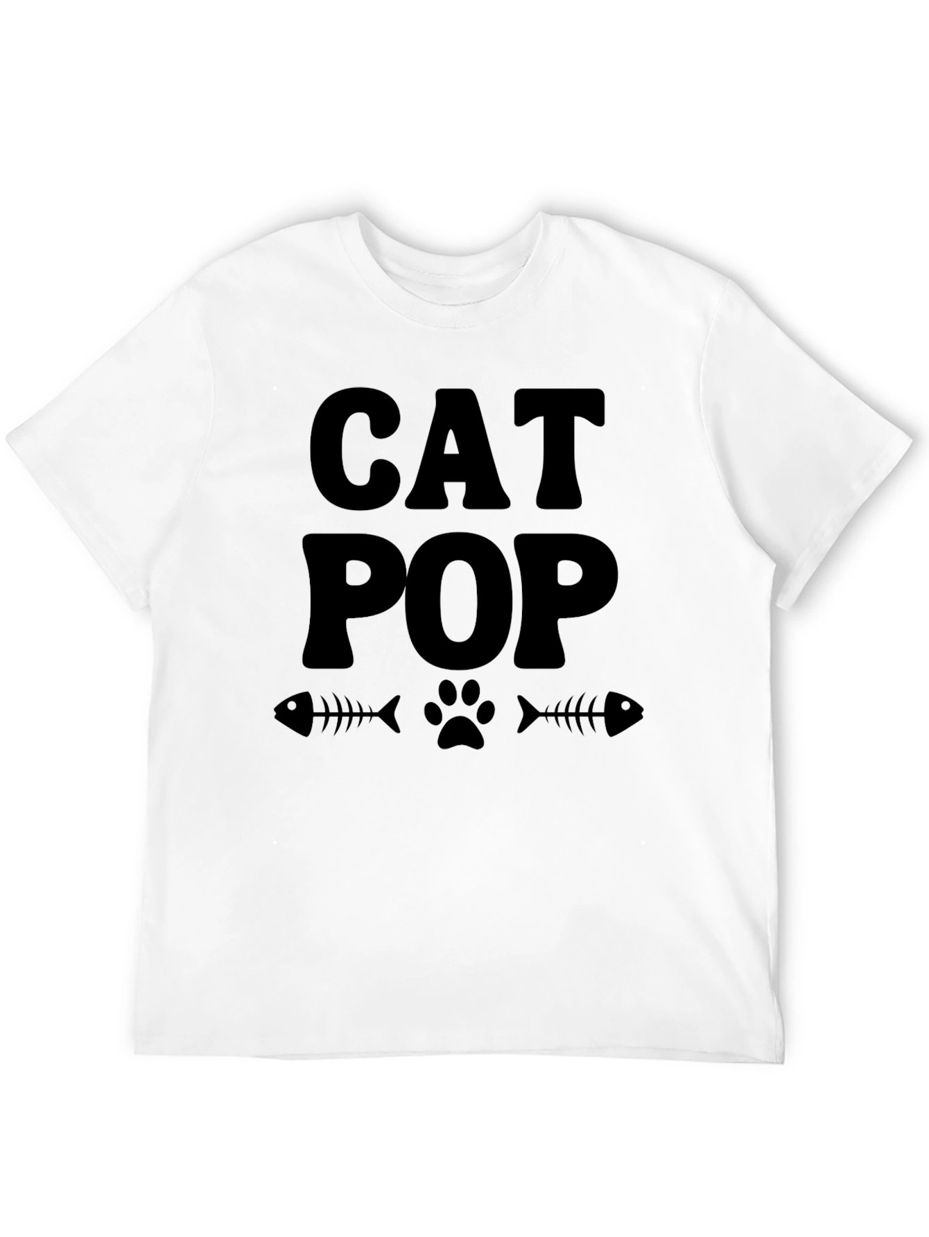 Cat Pop Graphic T-Shirt - Soft Cotton Tee