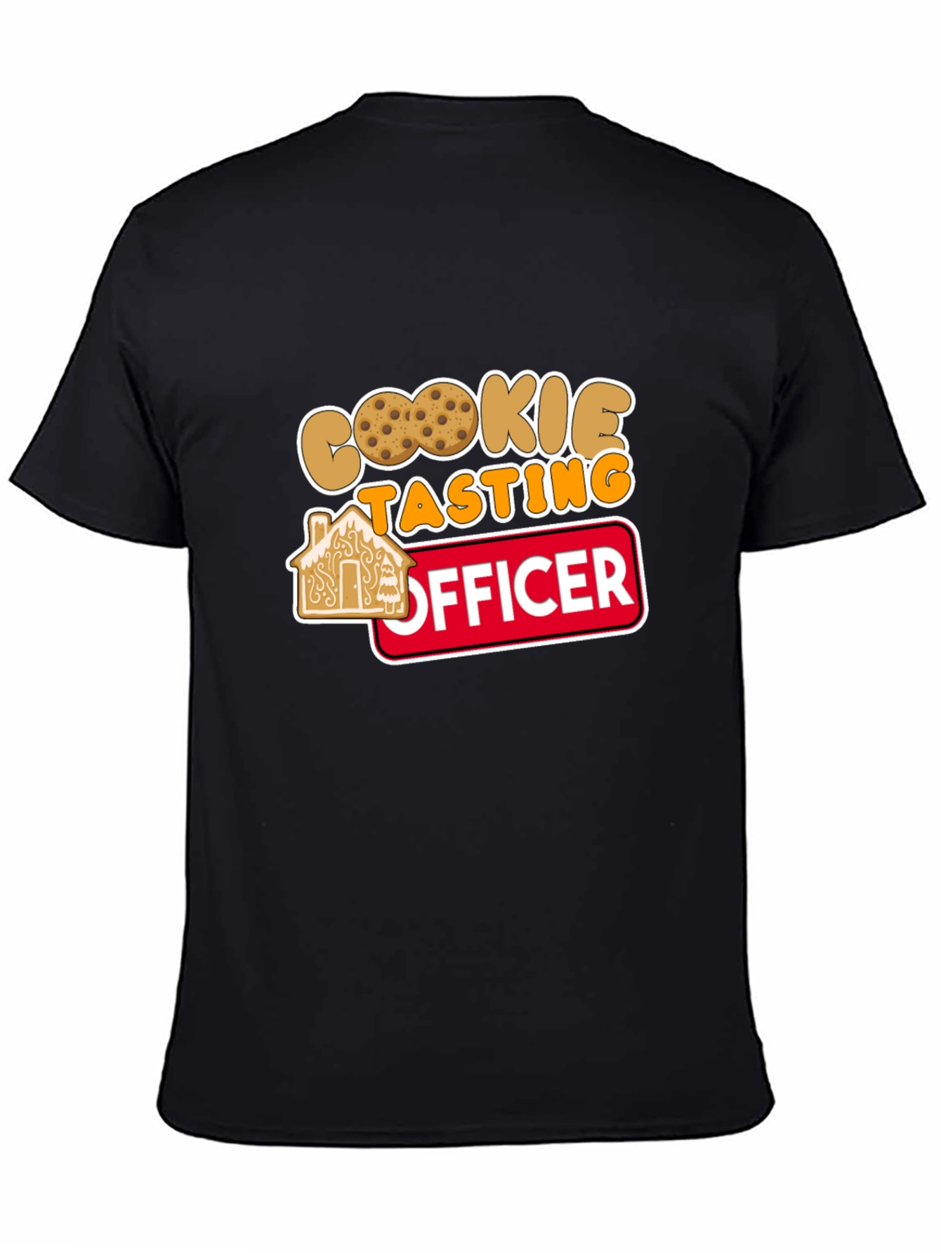Cookie Tasting Officer T-Shirt Funny Cookie Lover Tee